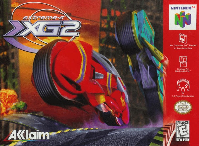 Extreme-G 2 XG2 - Nintendo N64