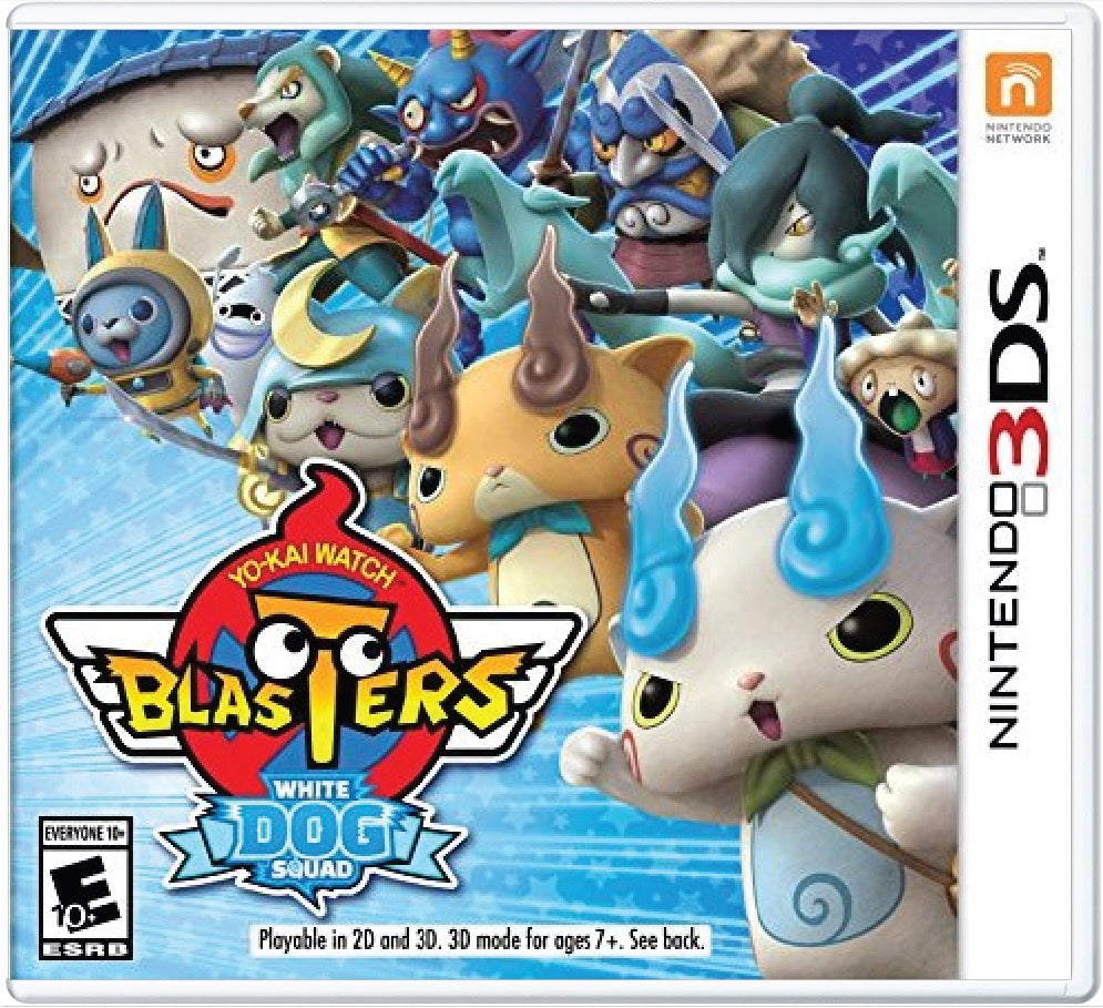 Yo-Kai Watch Blasters White Dog Squad Cover Art