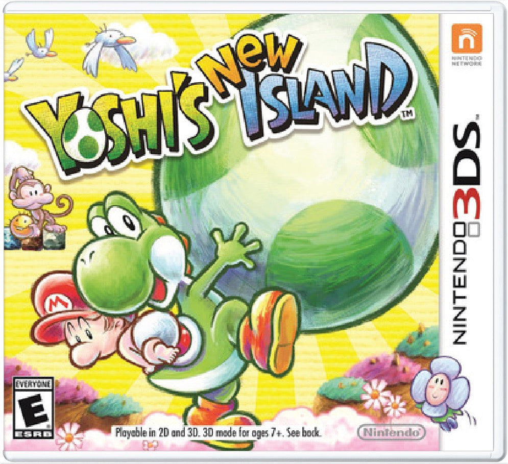 Yoshi's New Island Cover Art