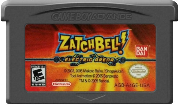 Zatch Bell Electric Arena Cartridge
