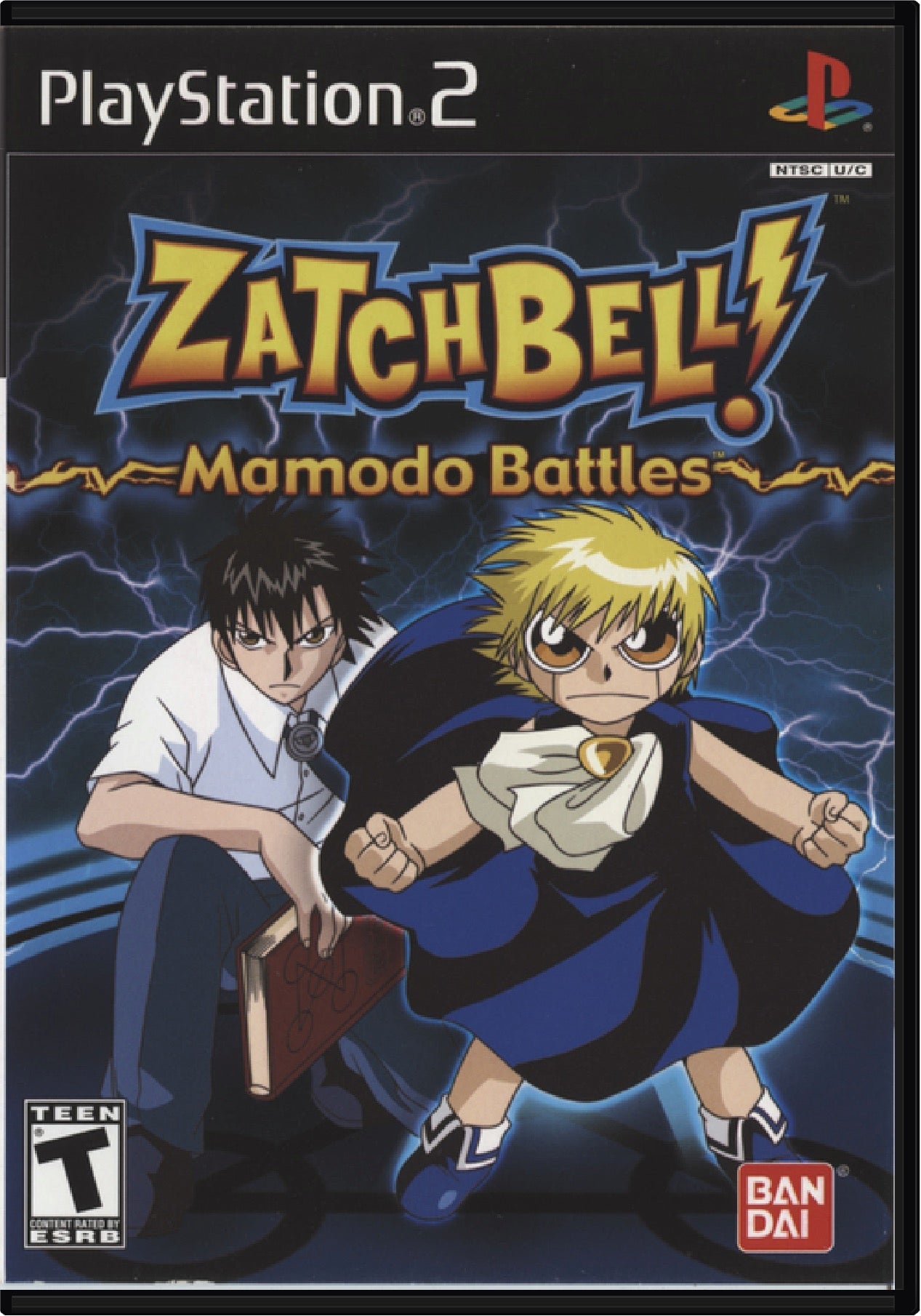 Zatch Bell Mamodo Battles Cover Art and Product Photo