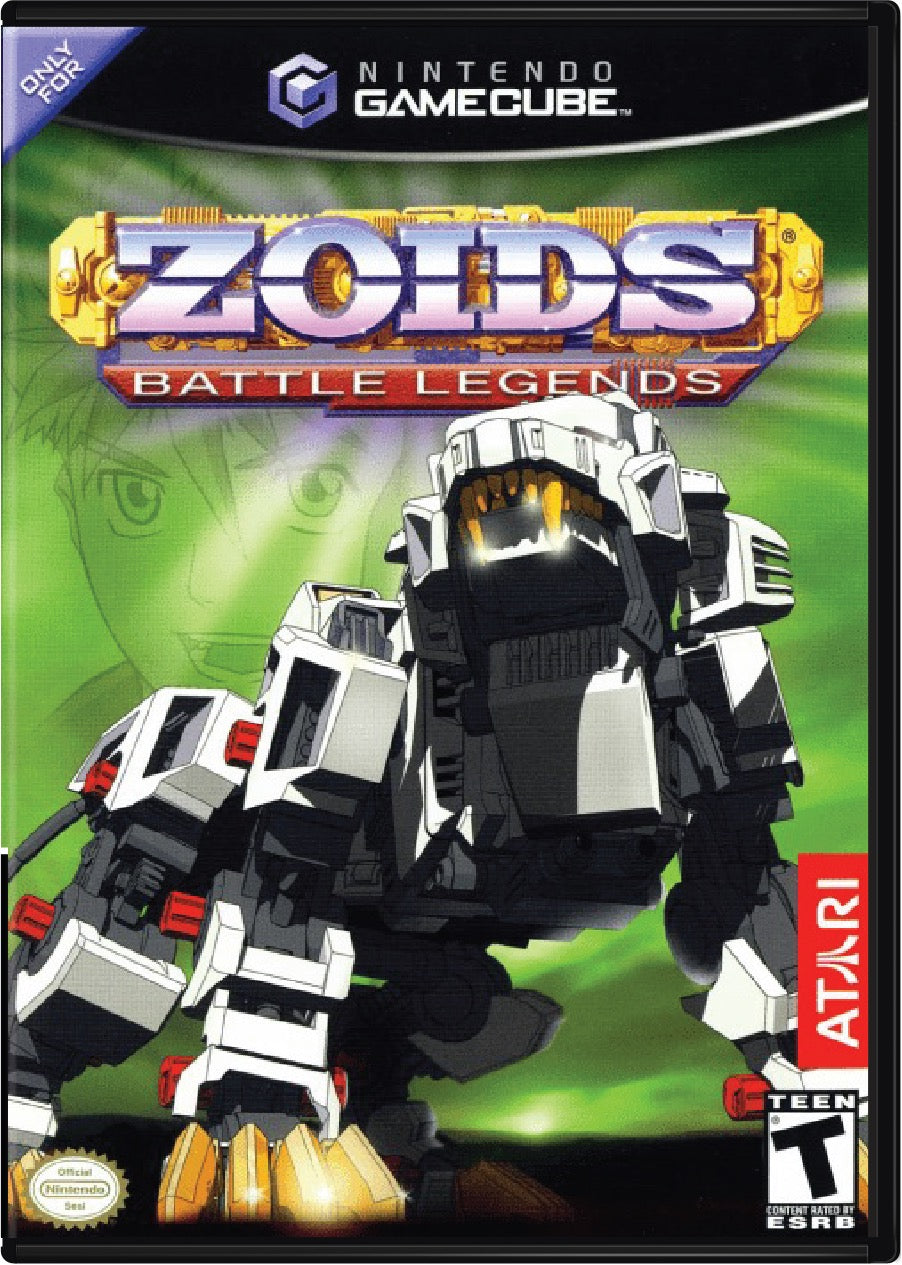 Zoids Battle Legends Cover Art and Product Photo
