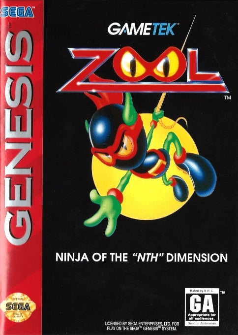 Zool Ninja of the Nth Dimension Cover Art