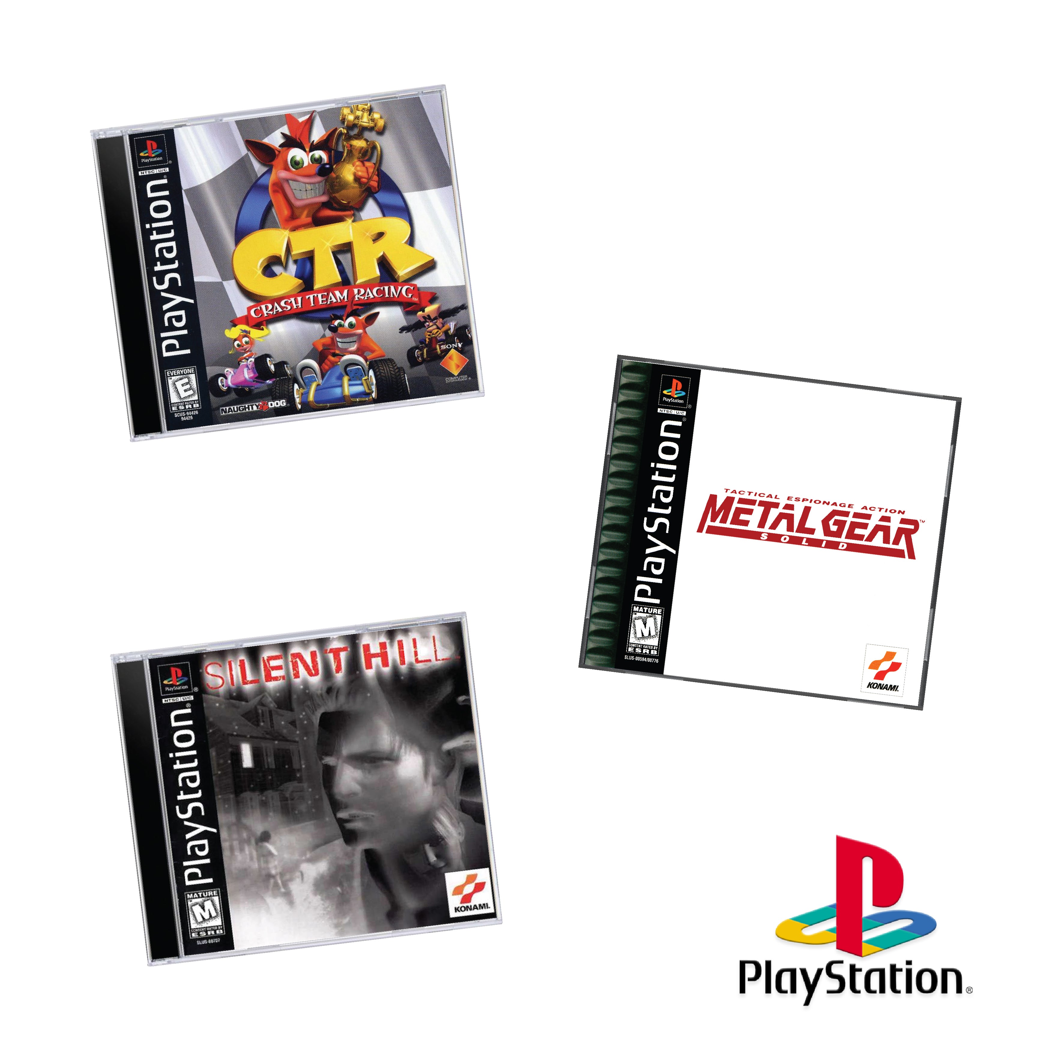Sony PlayStation 1 (PS1) Video Games