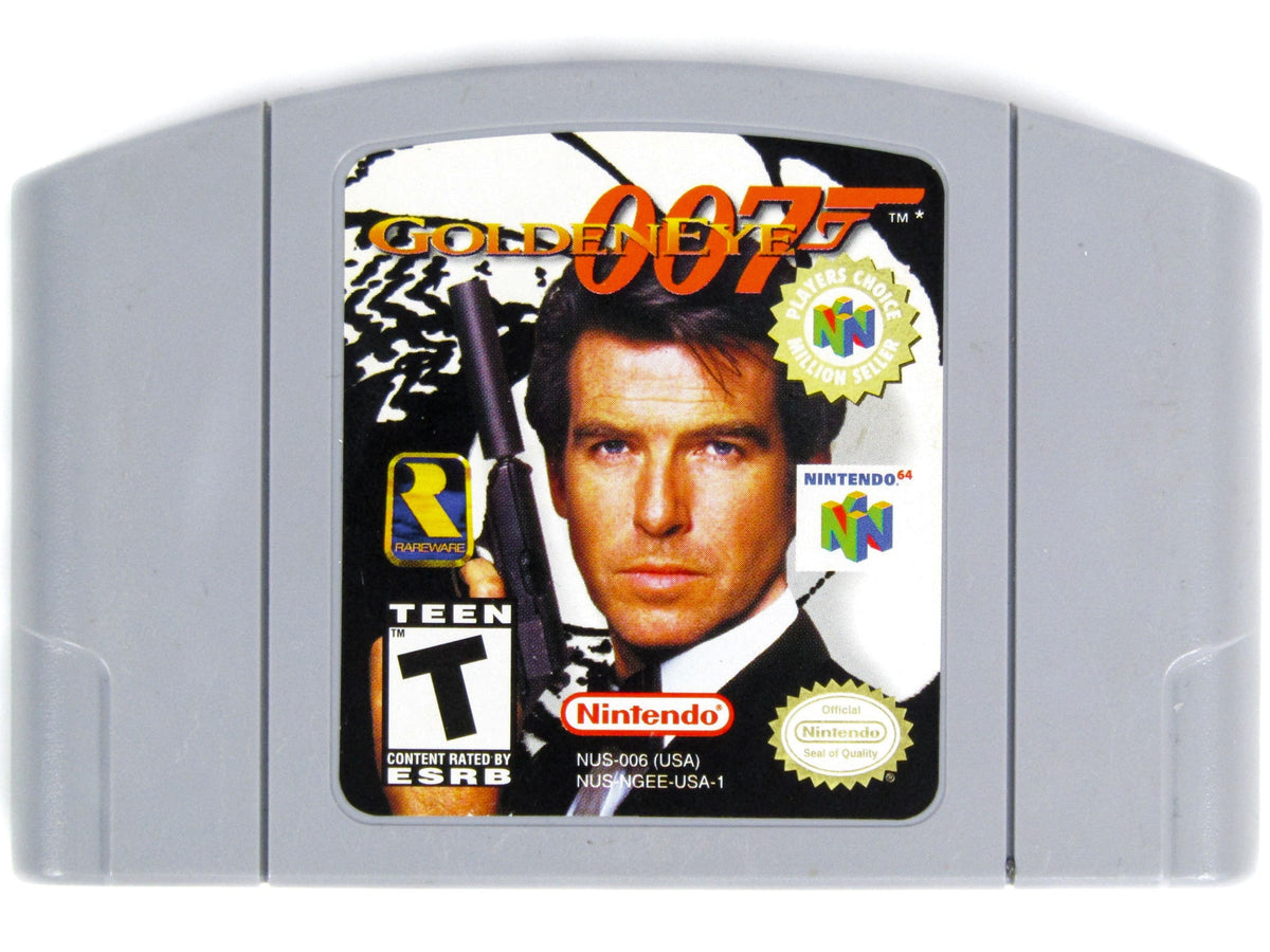 James Bond 007 GoldenEye For Nintendo N64 TVGC james-bond-007-goldeneye-for-nintendo-n64-tvgc