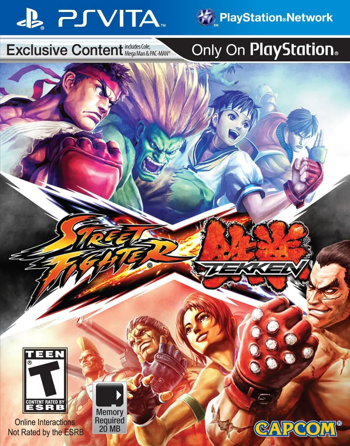 Street Fighter X Tekken - Sony PS Vita