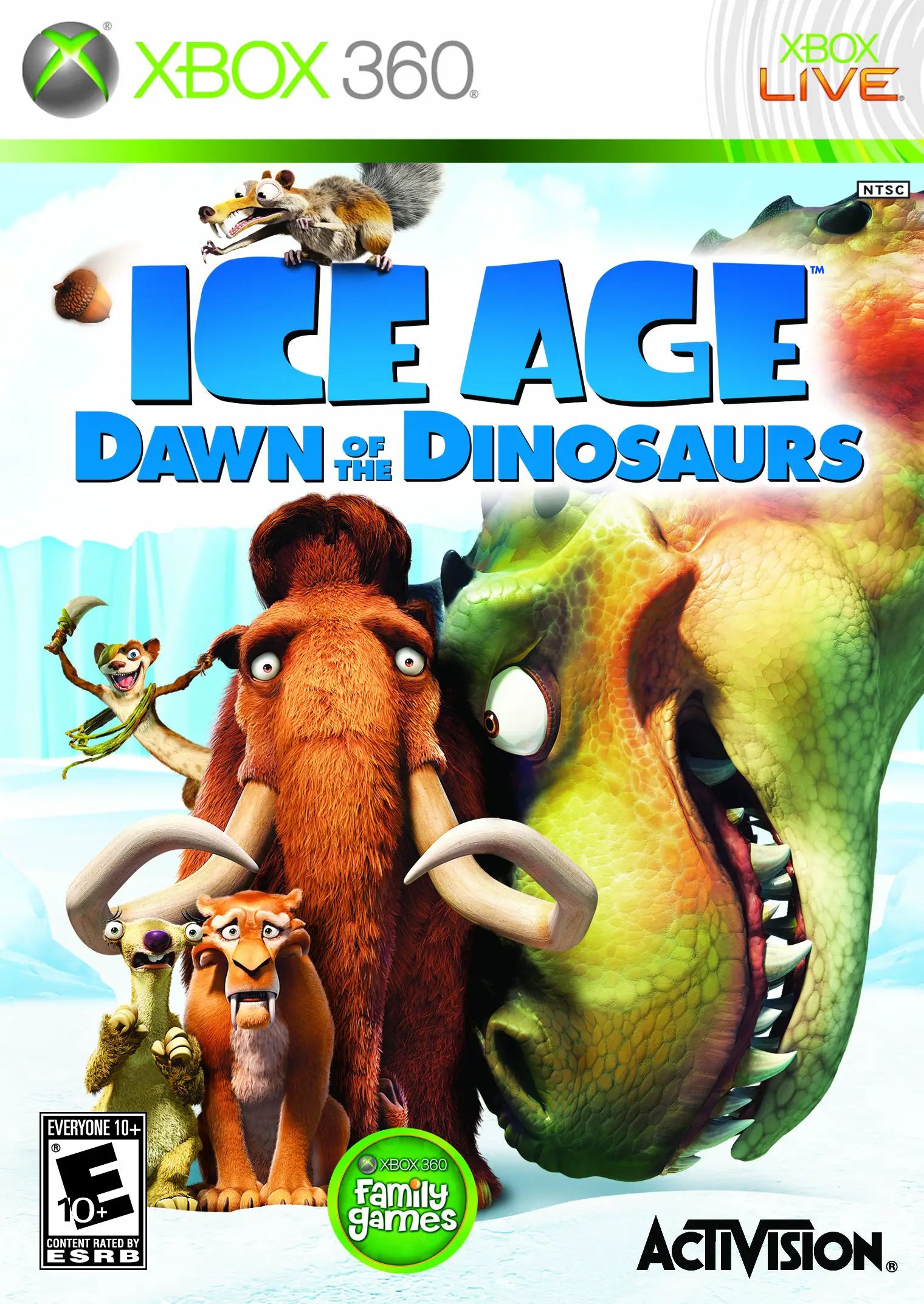 Ice Age Dawn of the Dinosaurs - Microsoft Xbox 360