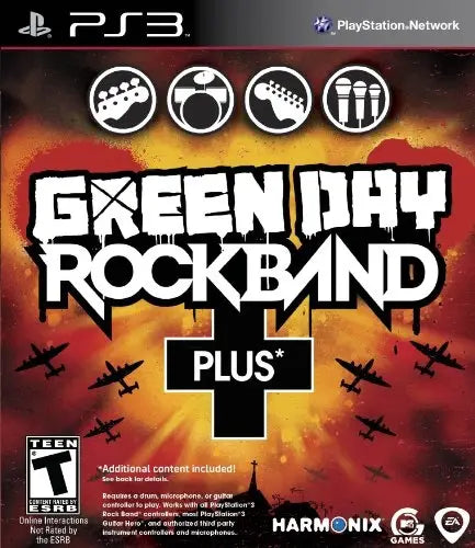 Green Day Rock Band Plus - Sony PlayStation 3 (PS3)