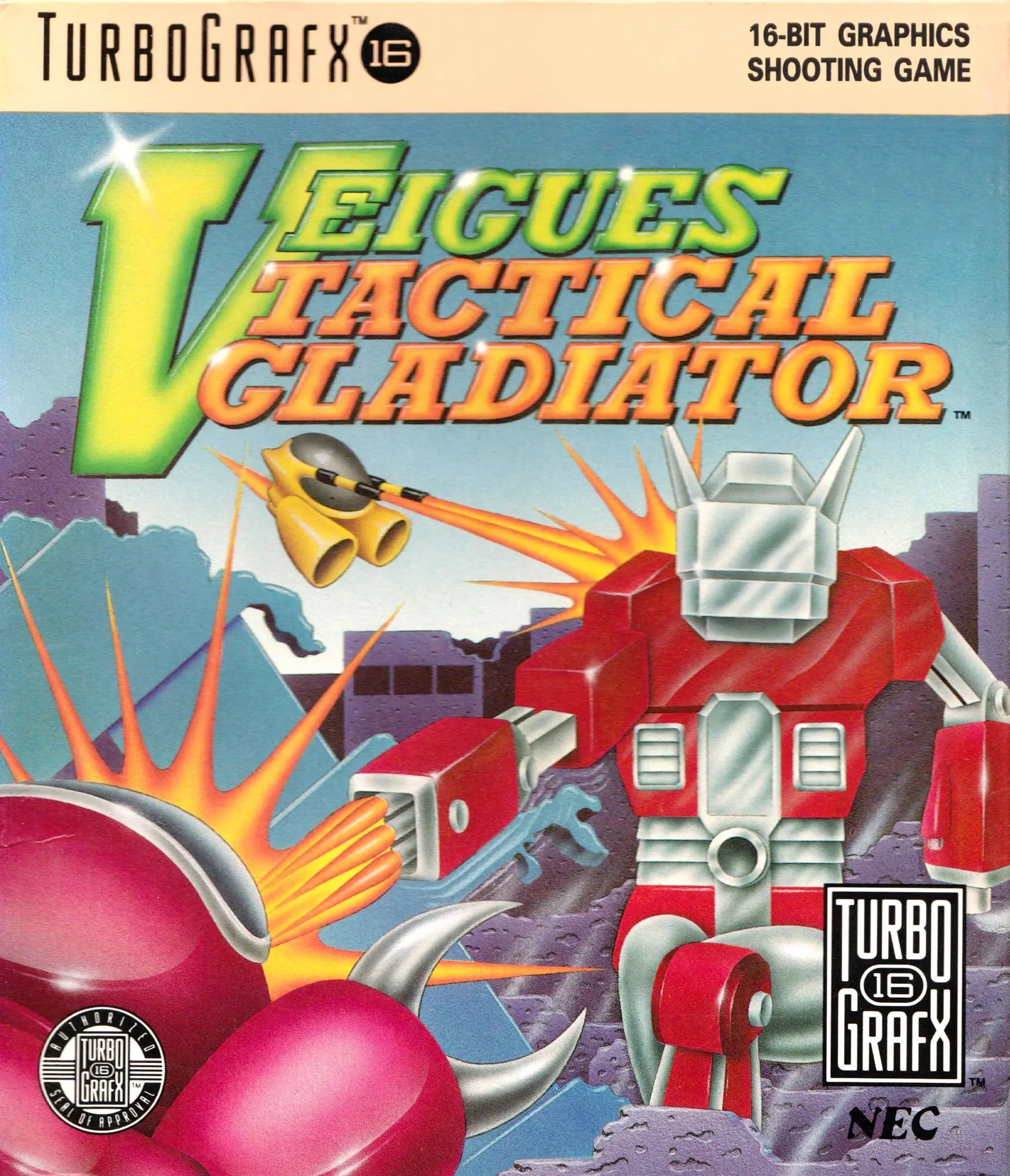 Veigues Tactical Gladiator - TurboGraphx 16