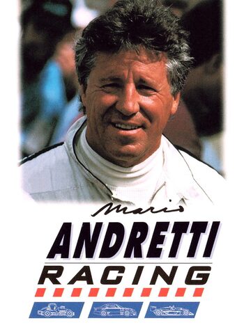 Mario Andretti Racing Cardboard Box - Sega Genesis