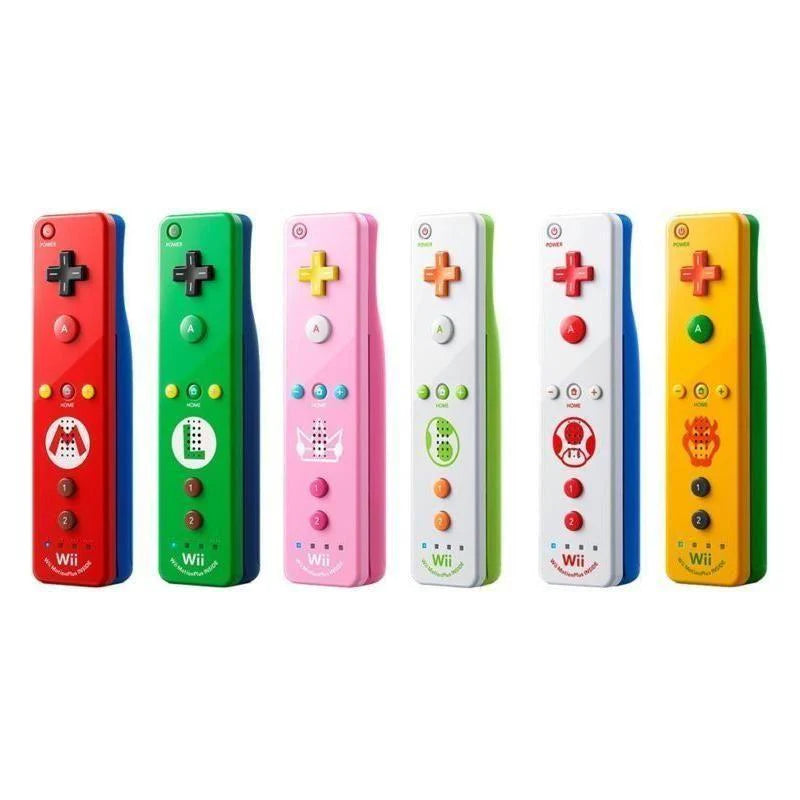 Factory* Nintendo Wii Motion Plus Remote Mario, Peach, Luigi, Toad, B