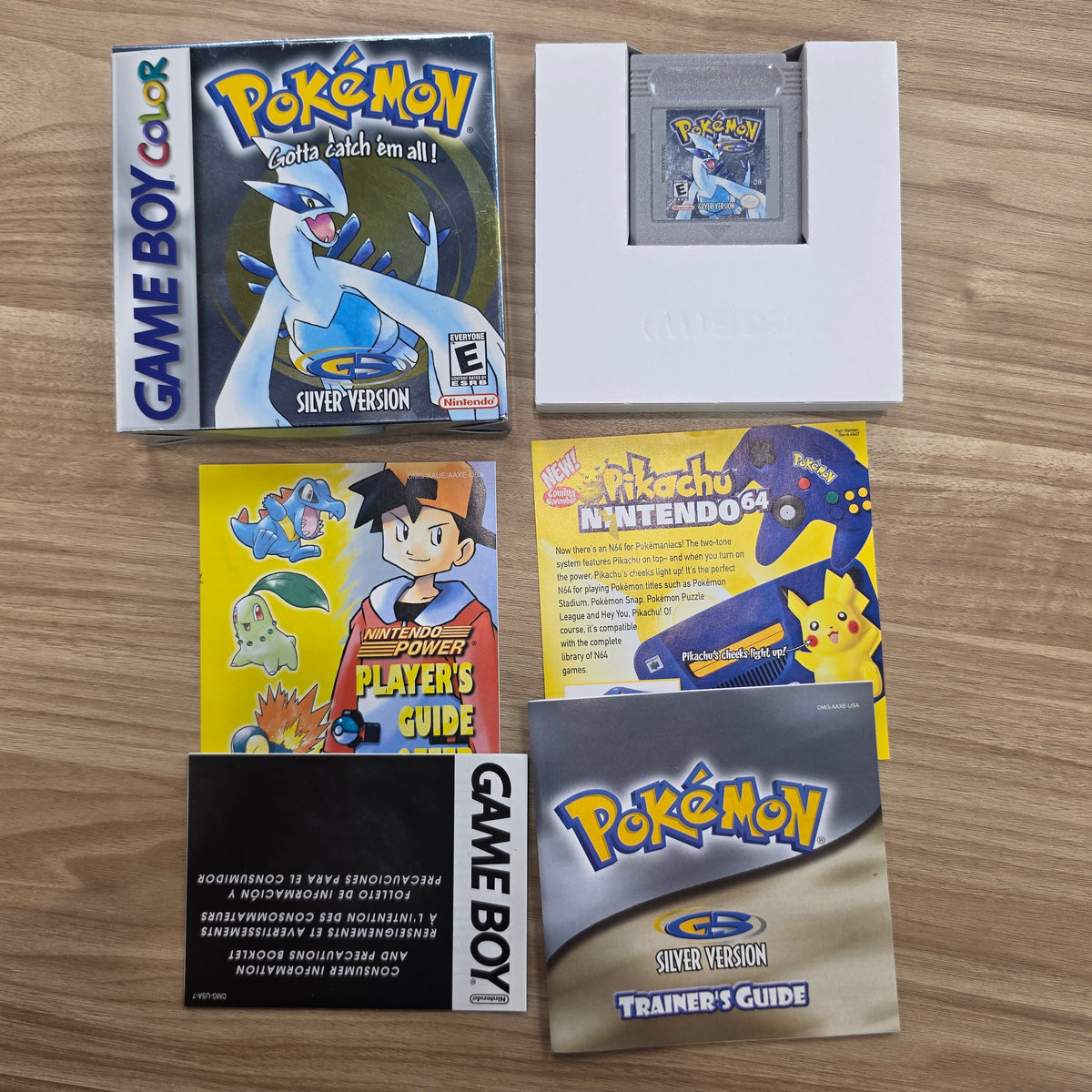 Pokemon Silver - Nintendo Game Boy Color - E