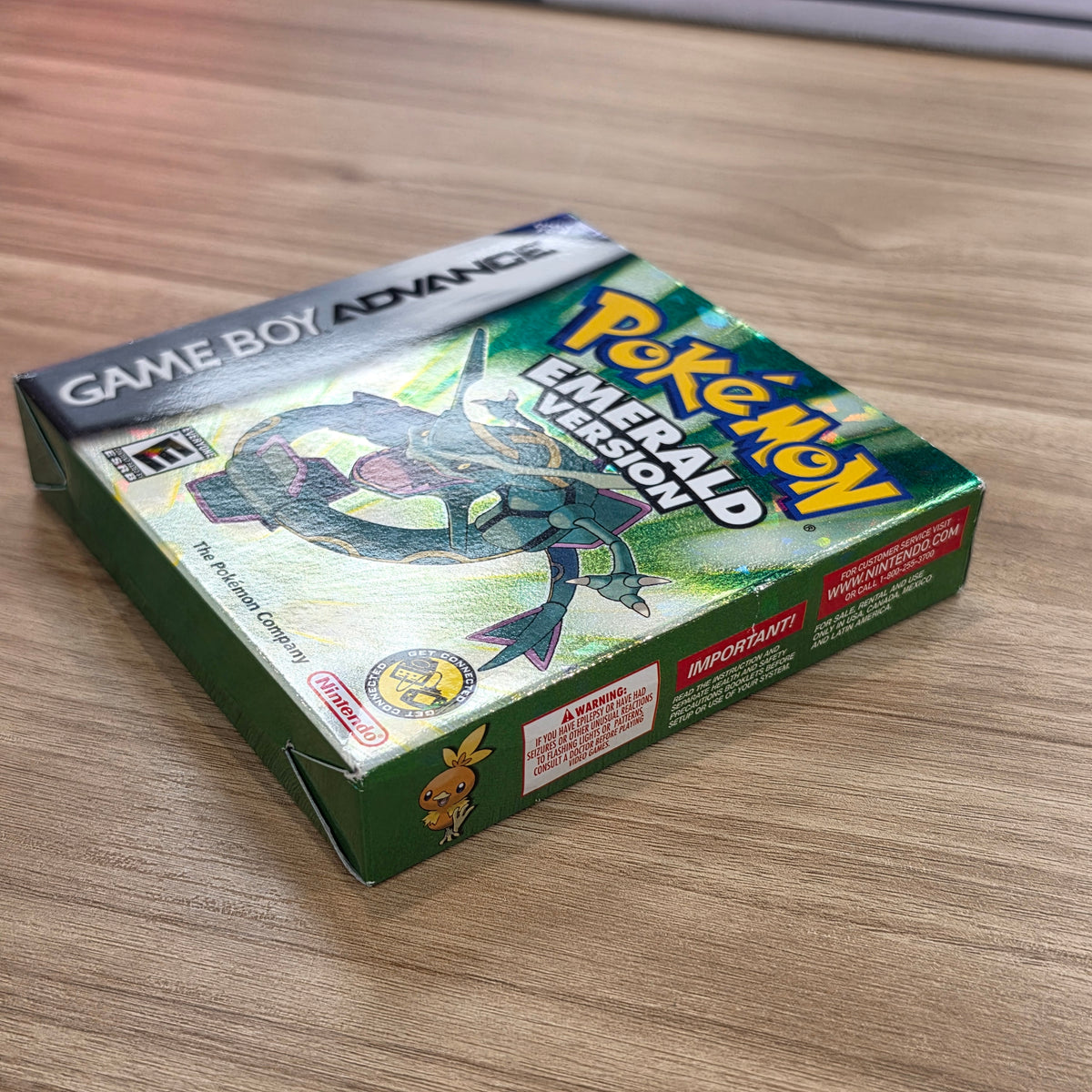 Pokemon Emerald: Complete  - Nintendo Game Boy Advance (B)