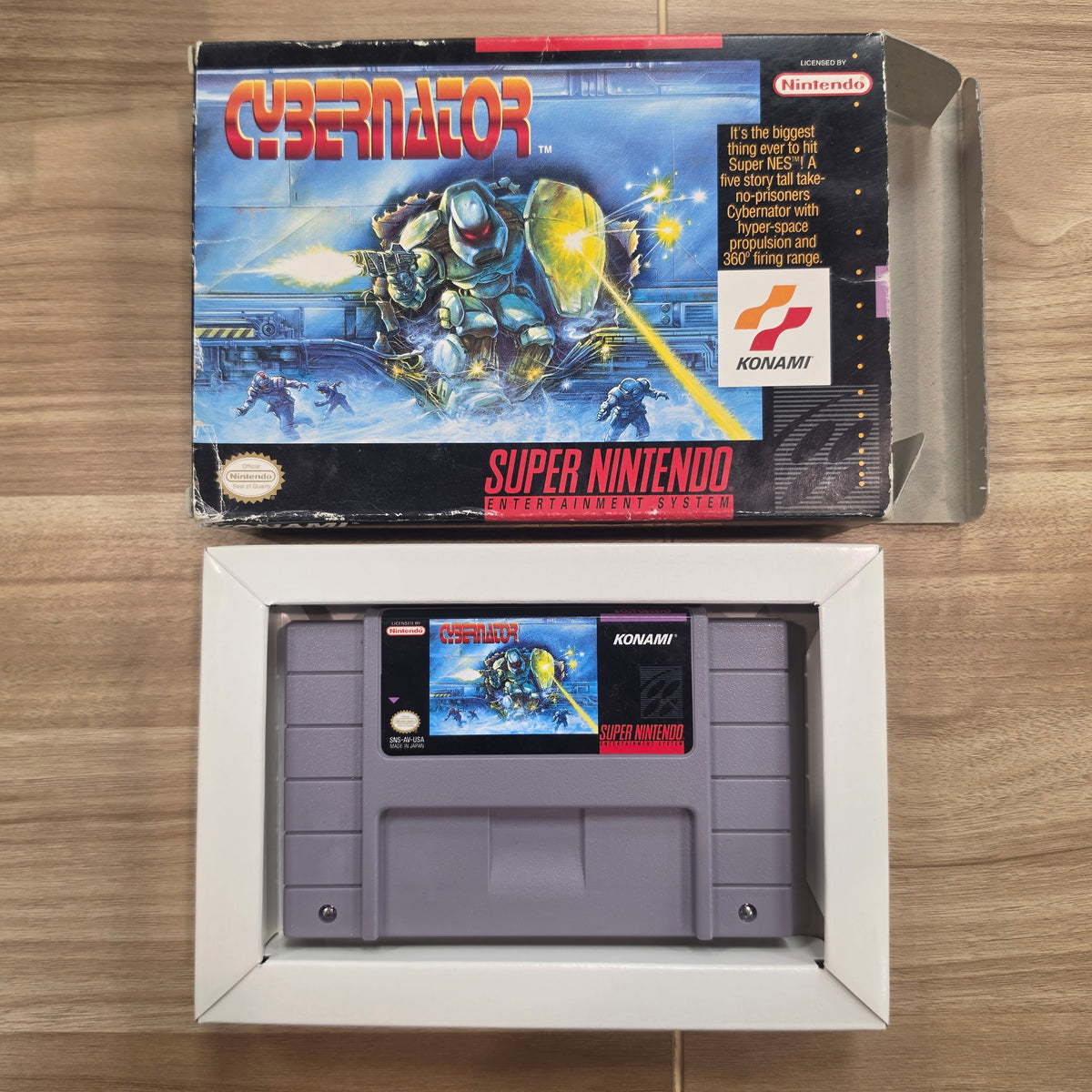 Cybernator - Nintendo SNES