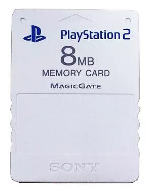 Sony PlayStation 2 PS2 Memory Card White 8MB (SCPH-10020)