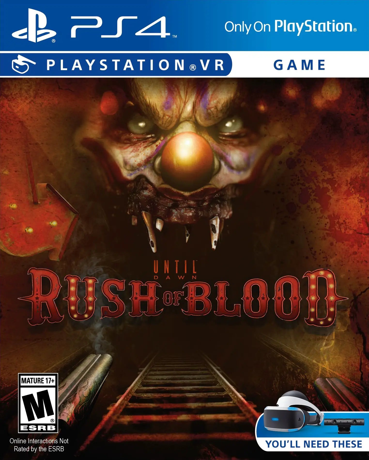Until Dawn: Rush of Blood - Sony PlayStation 4 (PS4)