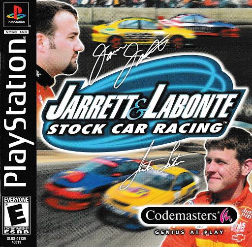 Jarret and Labonte Stock Car Racing - Sony PlayStation 1 (PS1)