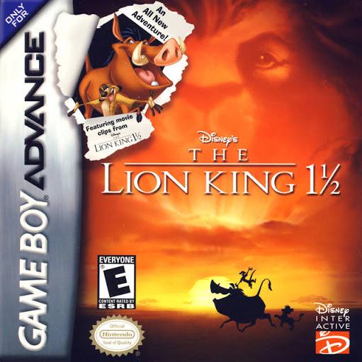 The Lion King 1 1/2 - Nintendo Game Boy Advance