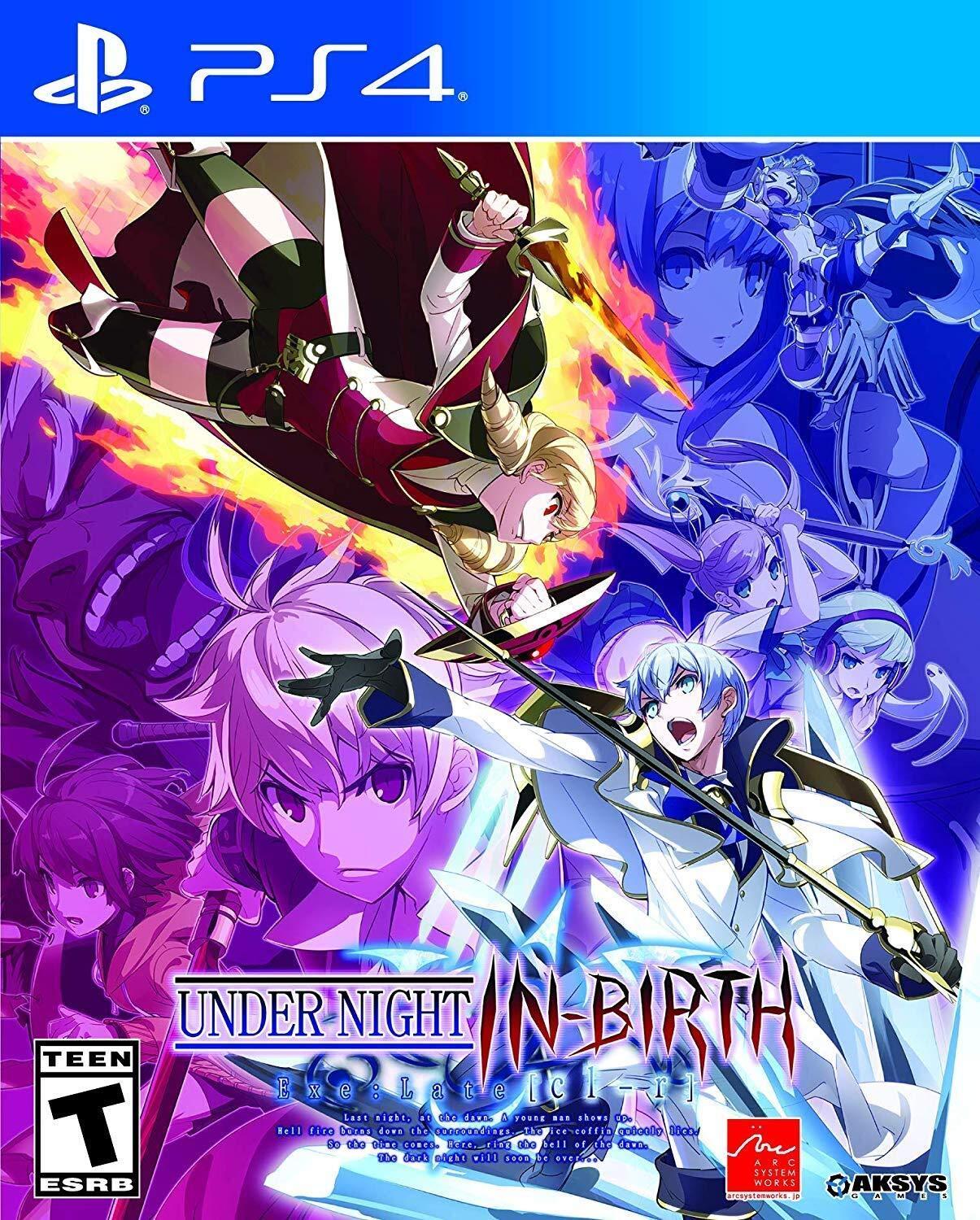Under Night In-Birth Exe: Late Cl-R - Sony PlayStation 4 (PS4)