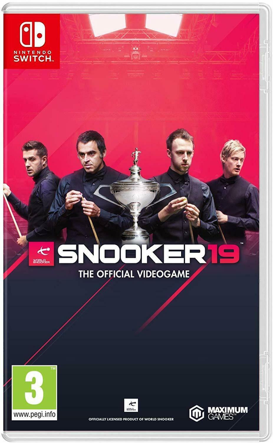 Snooker 19  - [PAL]   - Nintendo Switch
