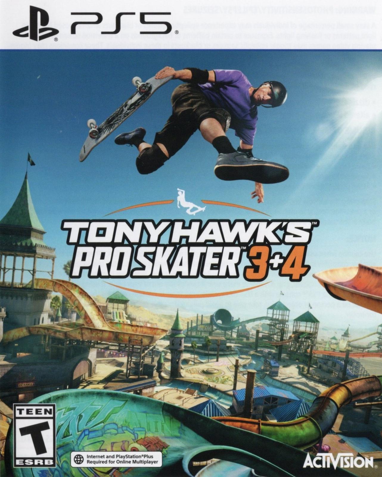 Tony Hawk'S Pro Skater 3 + 4 - Sony Playstation 5 (Ps5)