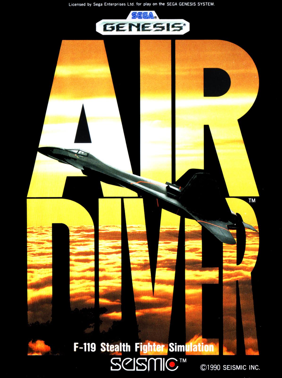 Air Diver  - Sega Genesis