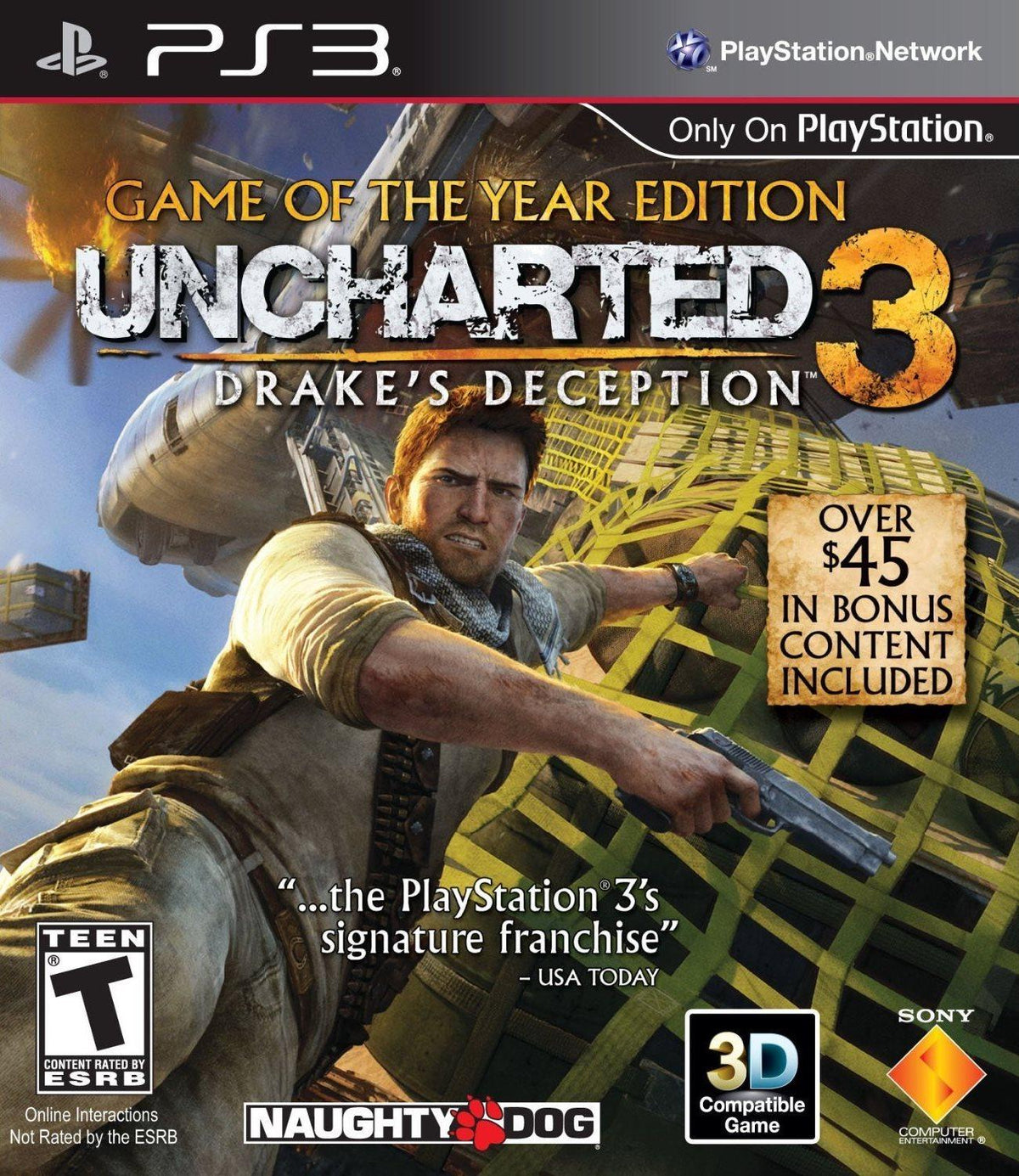 Uncharted 3: Game of the Year - Sony PlayStation 3 (PS3)