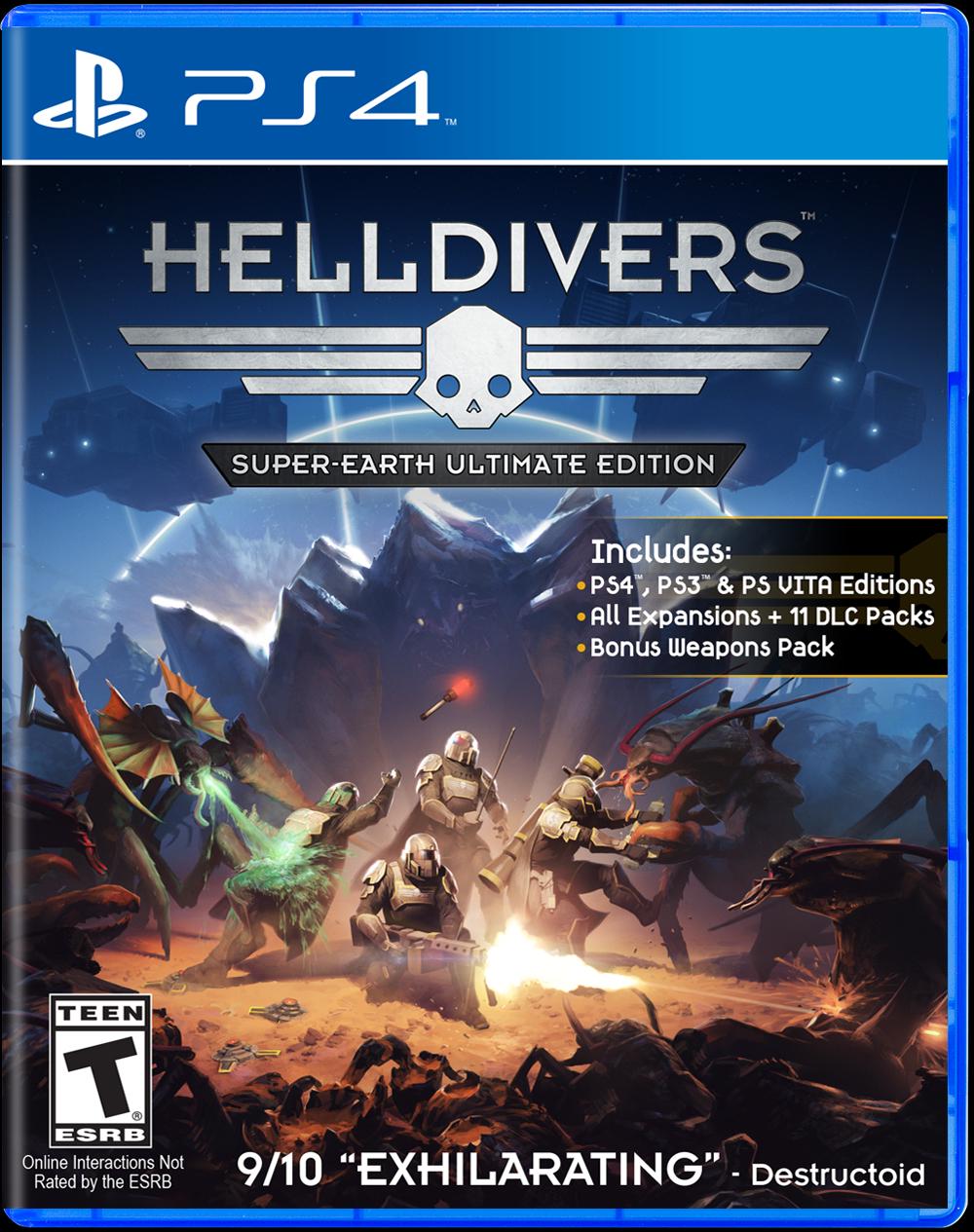 Helldivers Super-Earth Ultimate Edition - Sony PlayStation 4 (PS4)