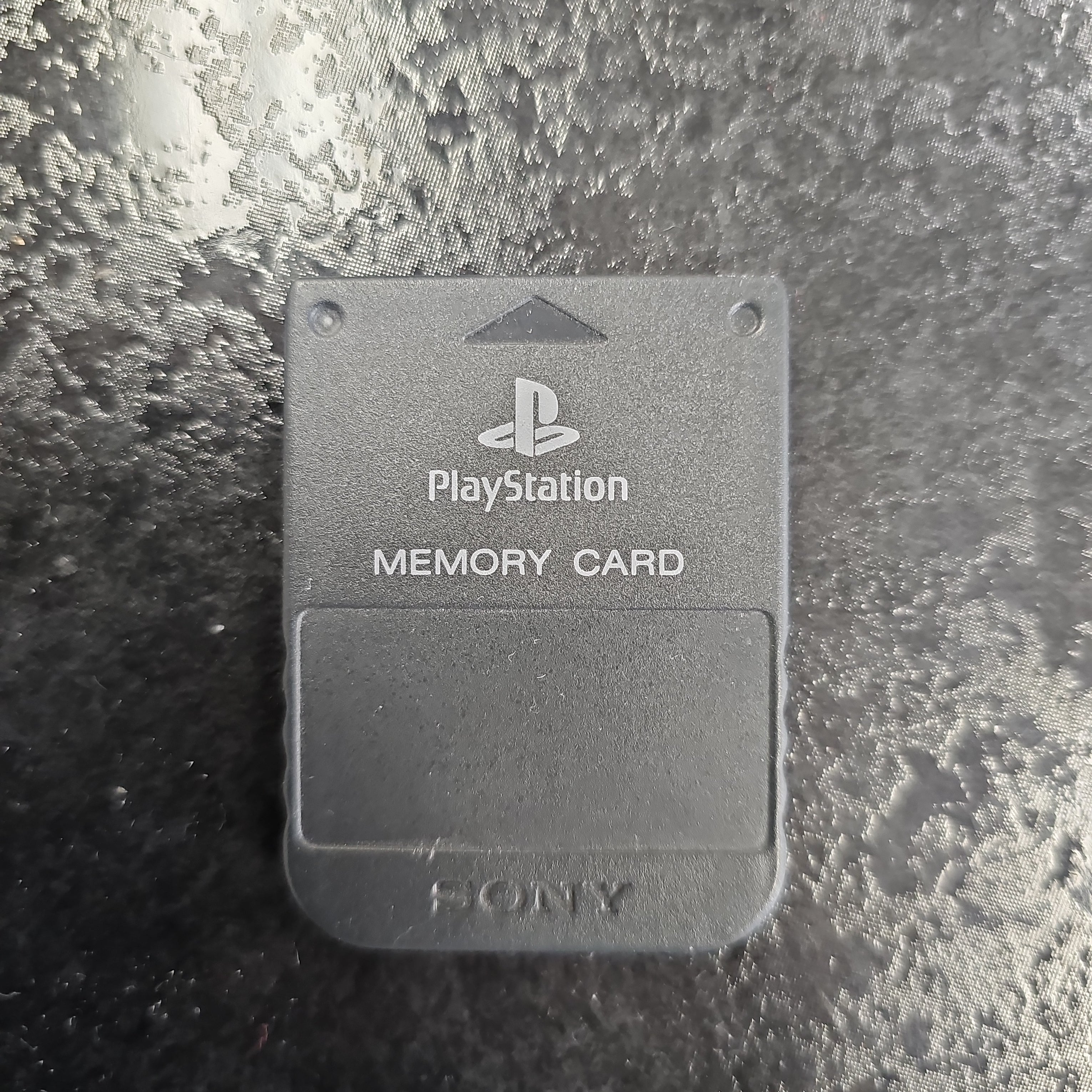 Sony PlayStation 1 PS1 Memory Card Black (SCPH-1020)