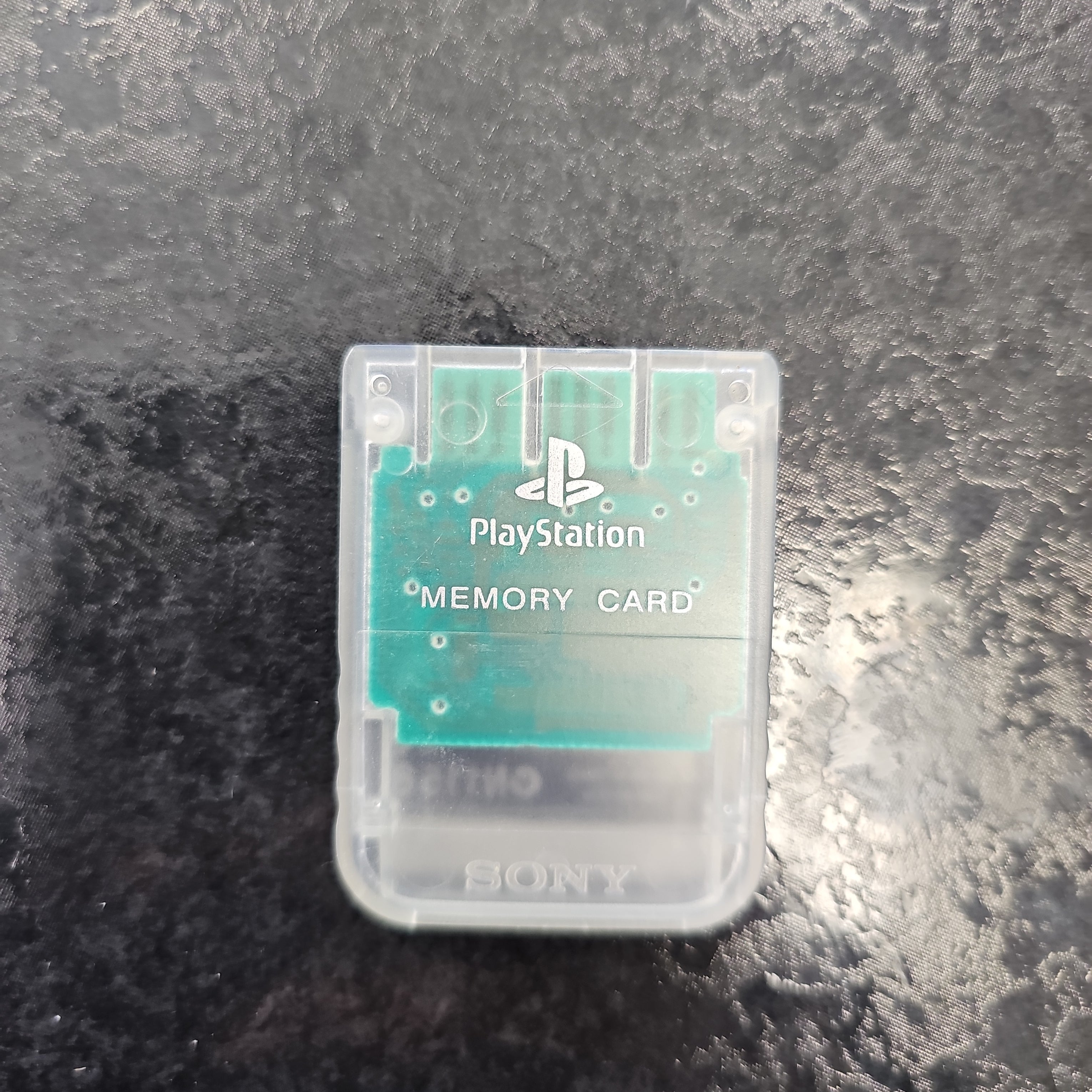 Sony PlayStation 1 PS1 Memory Card Clear (SCPH-1020)