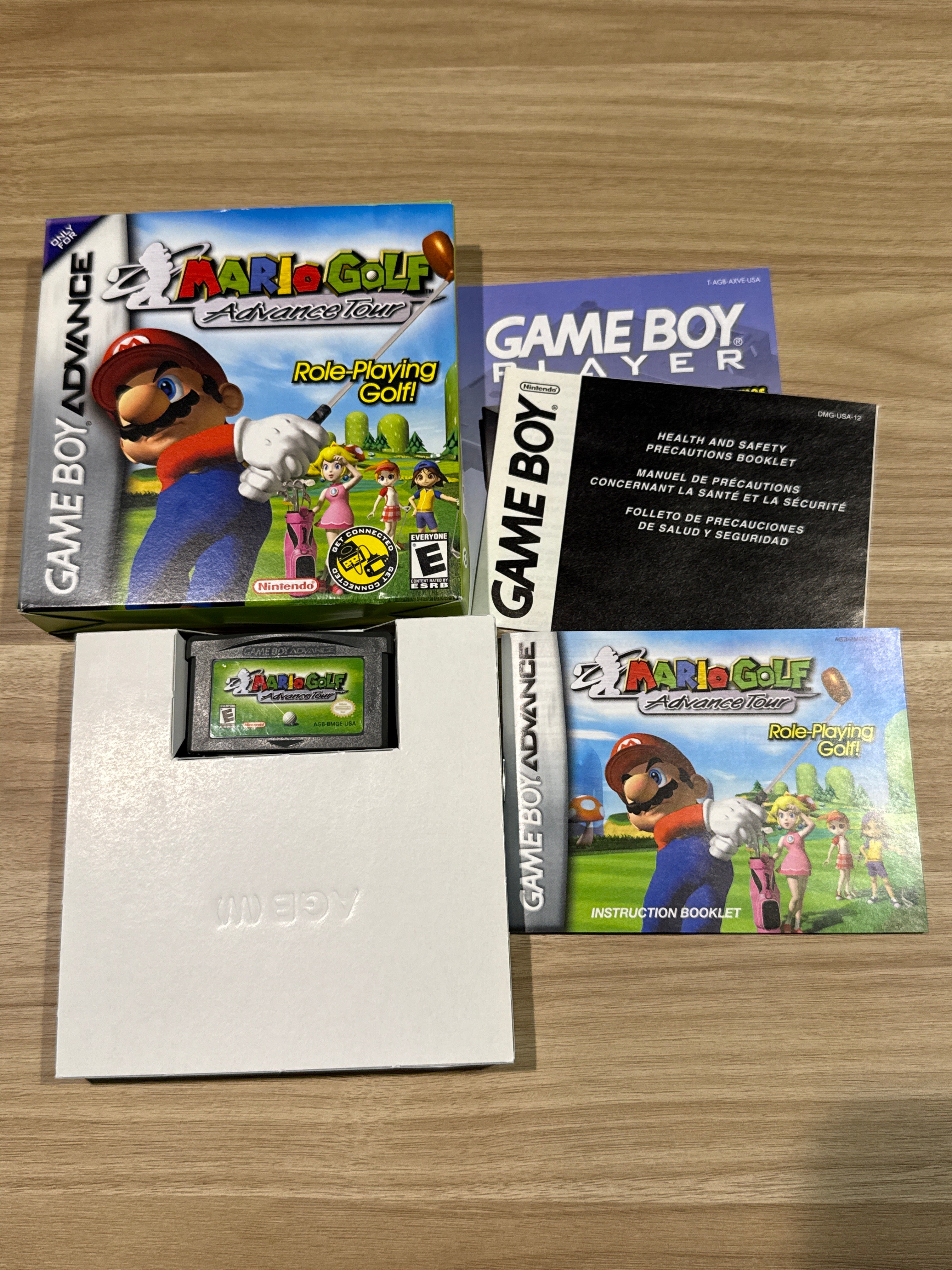 Mario Golf Advance Tour - Nintendo Game Boy Advance