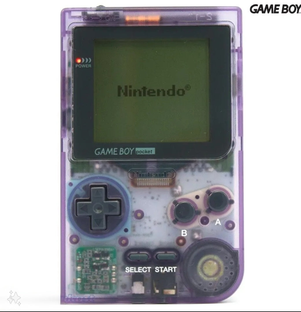 Nintendo Game Boy Pocket Handheld Console Atomic