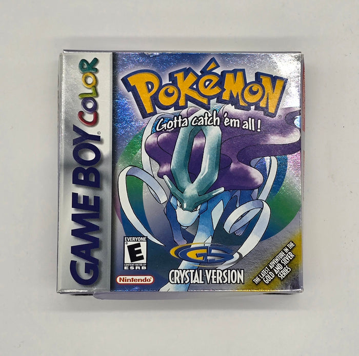 Jeu Pokemon Version Cristal Nintendo Game Boy Color Complet - Jeux vidéo Jeu Pokemon Version Cristal Nintendo Game Boy Color Complet - Jeux vidéo