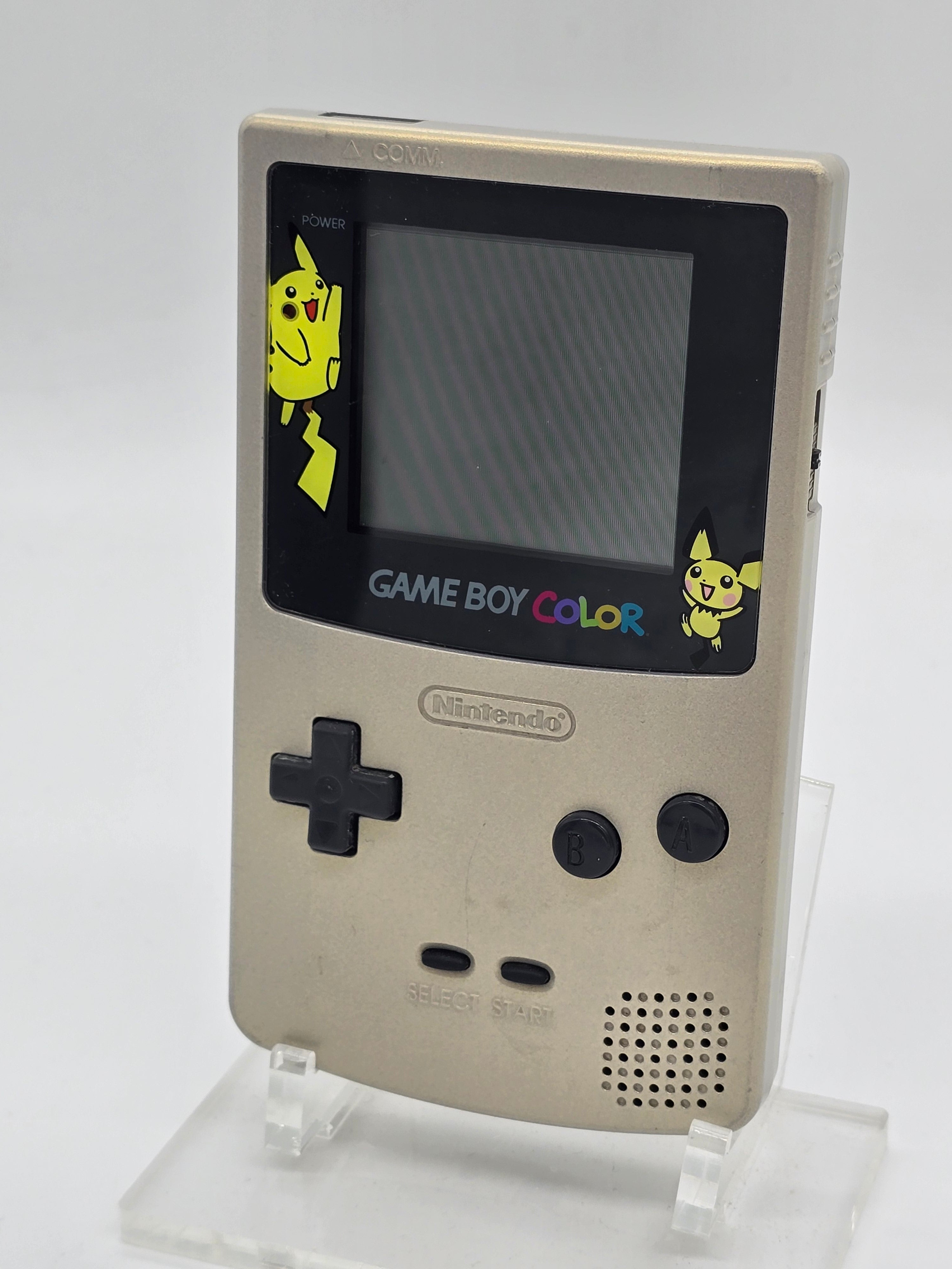 Pokemon Gold And Silver Special Limited Edition Gameboy Color Nintendo HandCons Console (CGB-007)