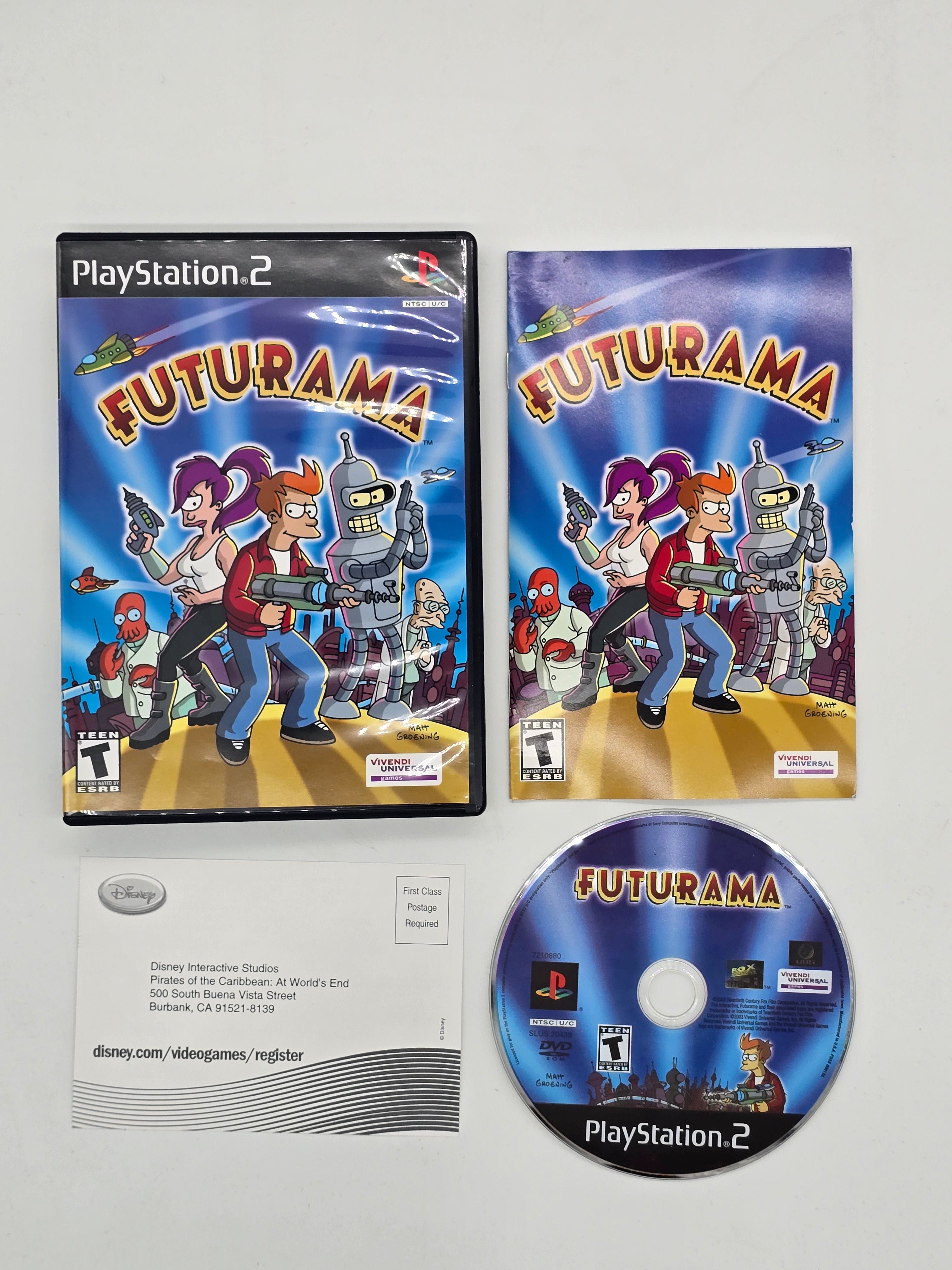 Futurama - Sony PlayStation 2 (PS2)