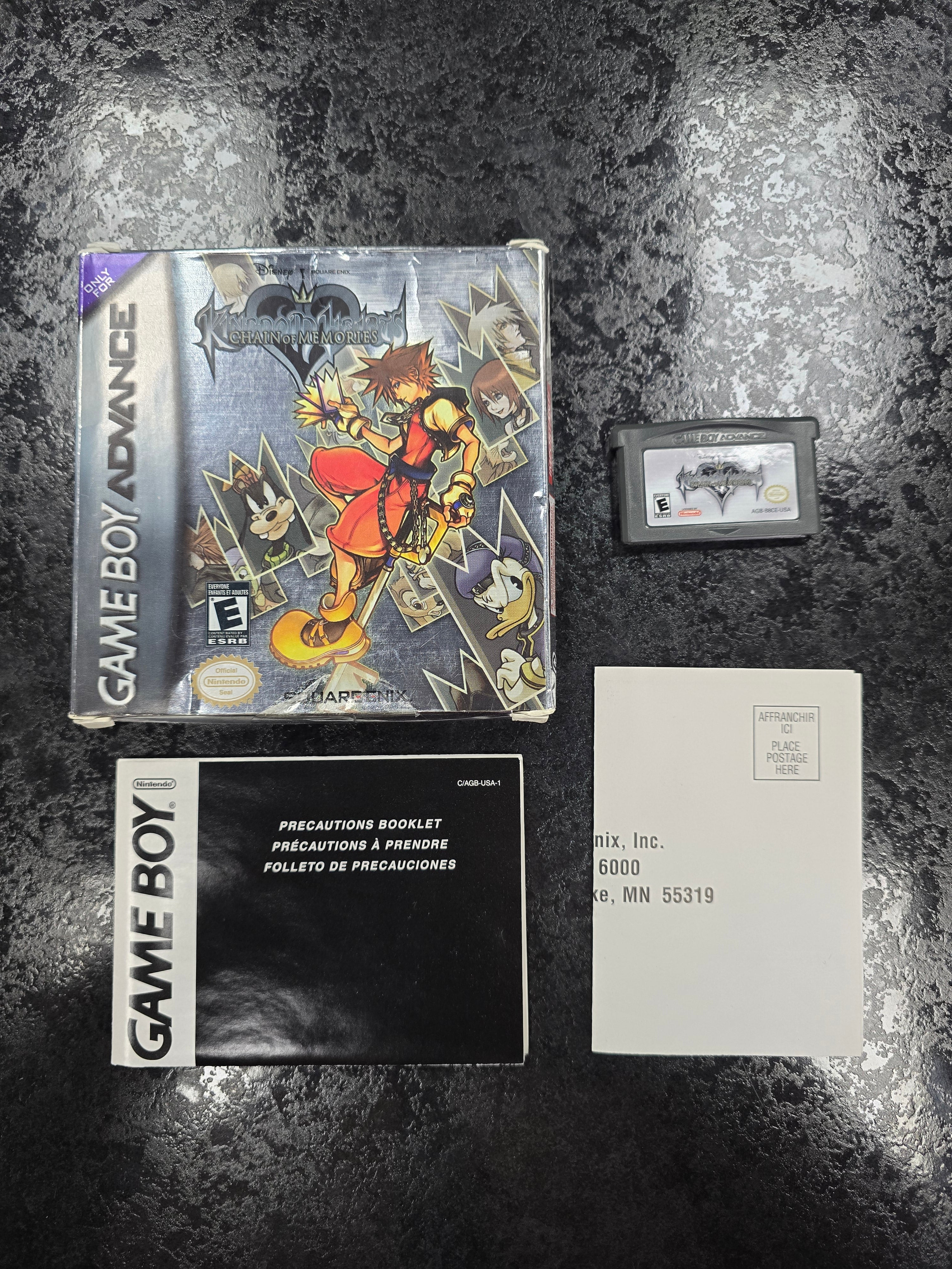 Kingdom Hearts Chain of Memories - Nintendo Game Boy Advance