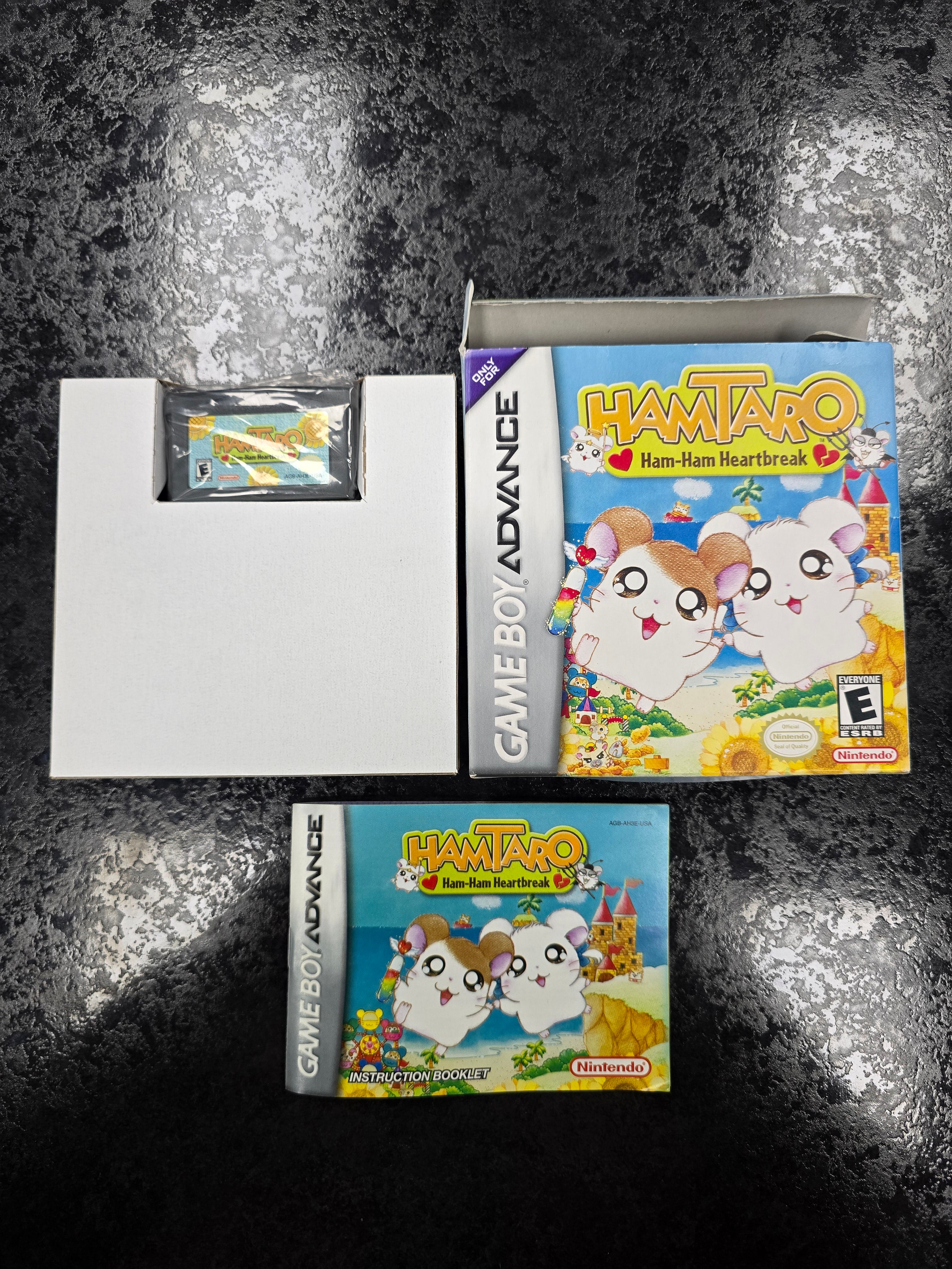 Hamtaro Ham Ham Heartbreak - Nintendo Game Boy Advance