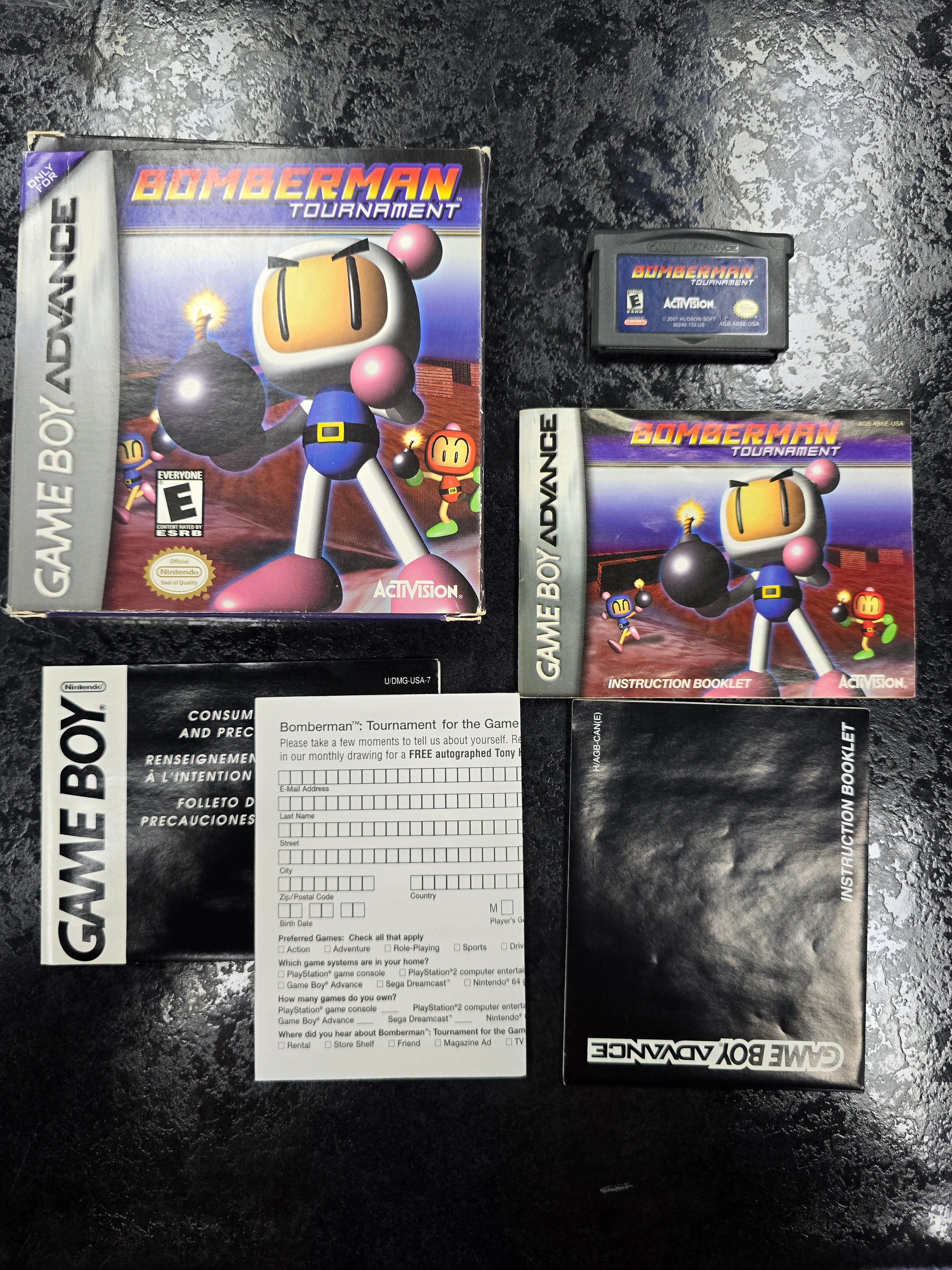 Bomberman Tournament - Nintendo Game Boy Advance