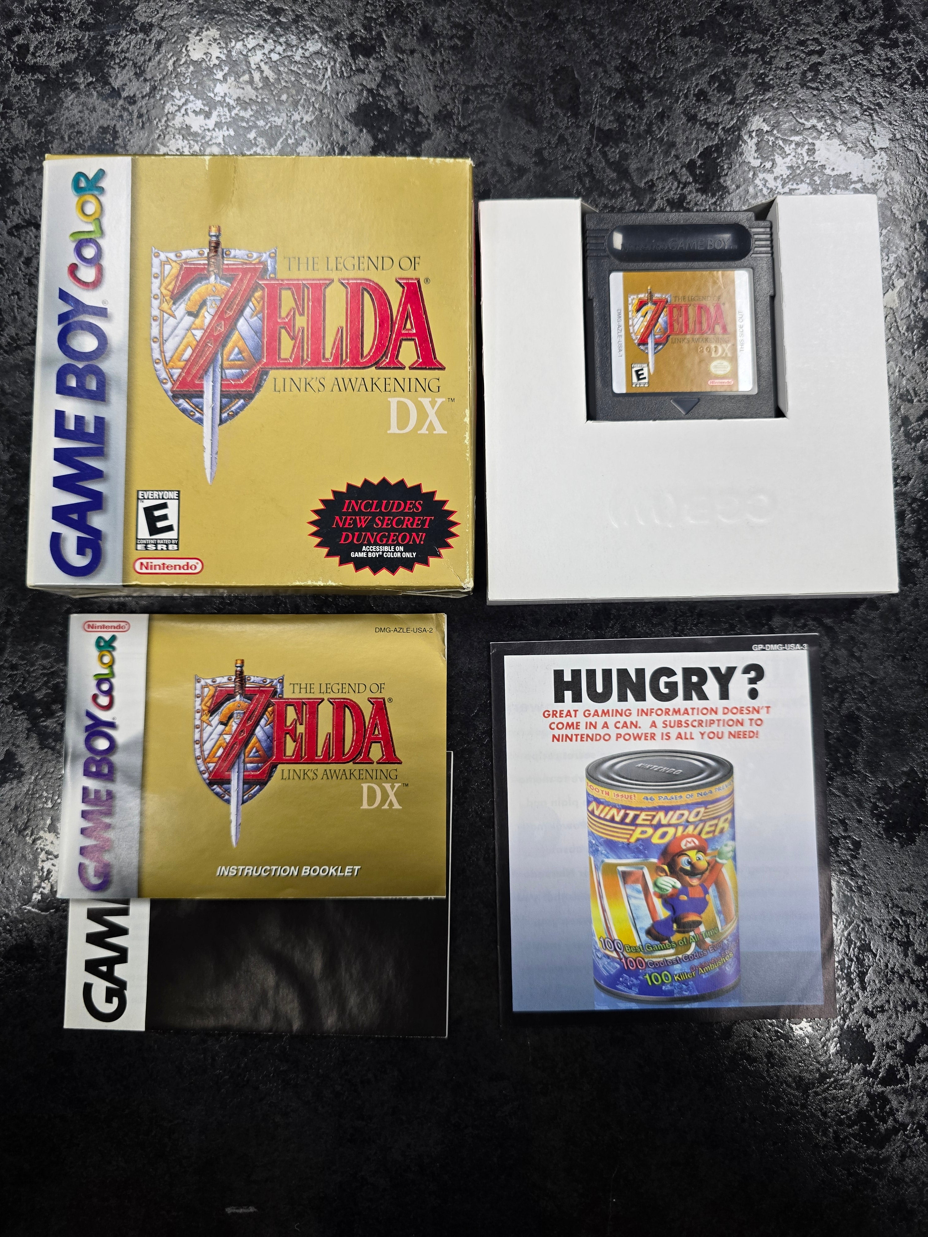 The Legend of Zelda Link's Awakening DX - Nintendo Game Boy Color