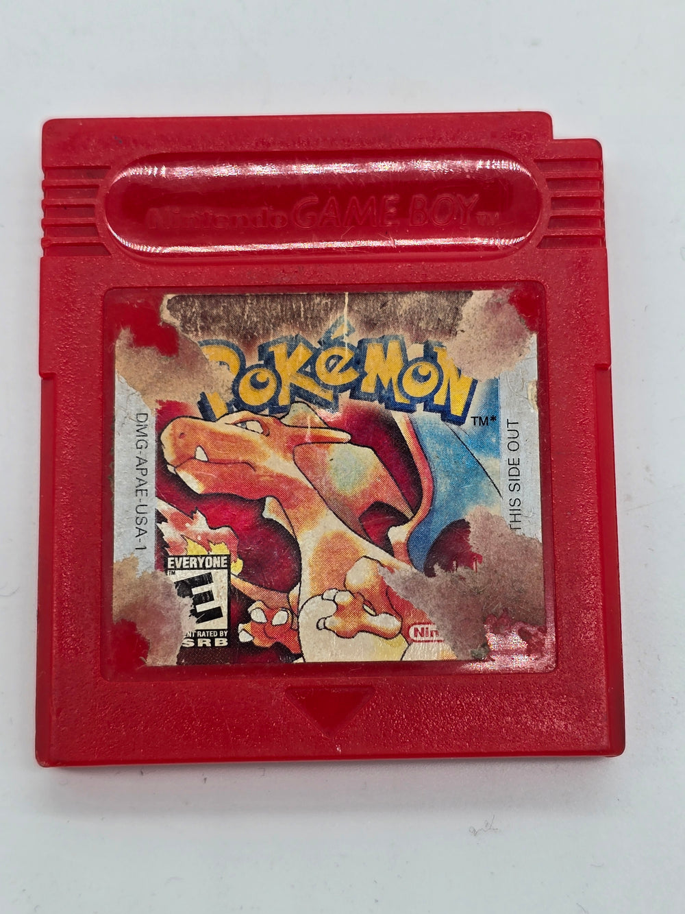 Red Shell Gameboy Pokemon Pokemon Red for Nintendo Game Boy | TVGC