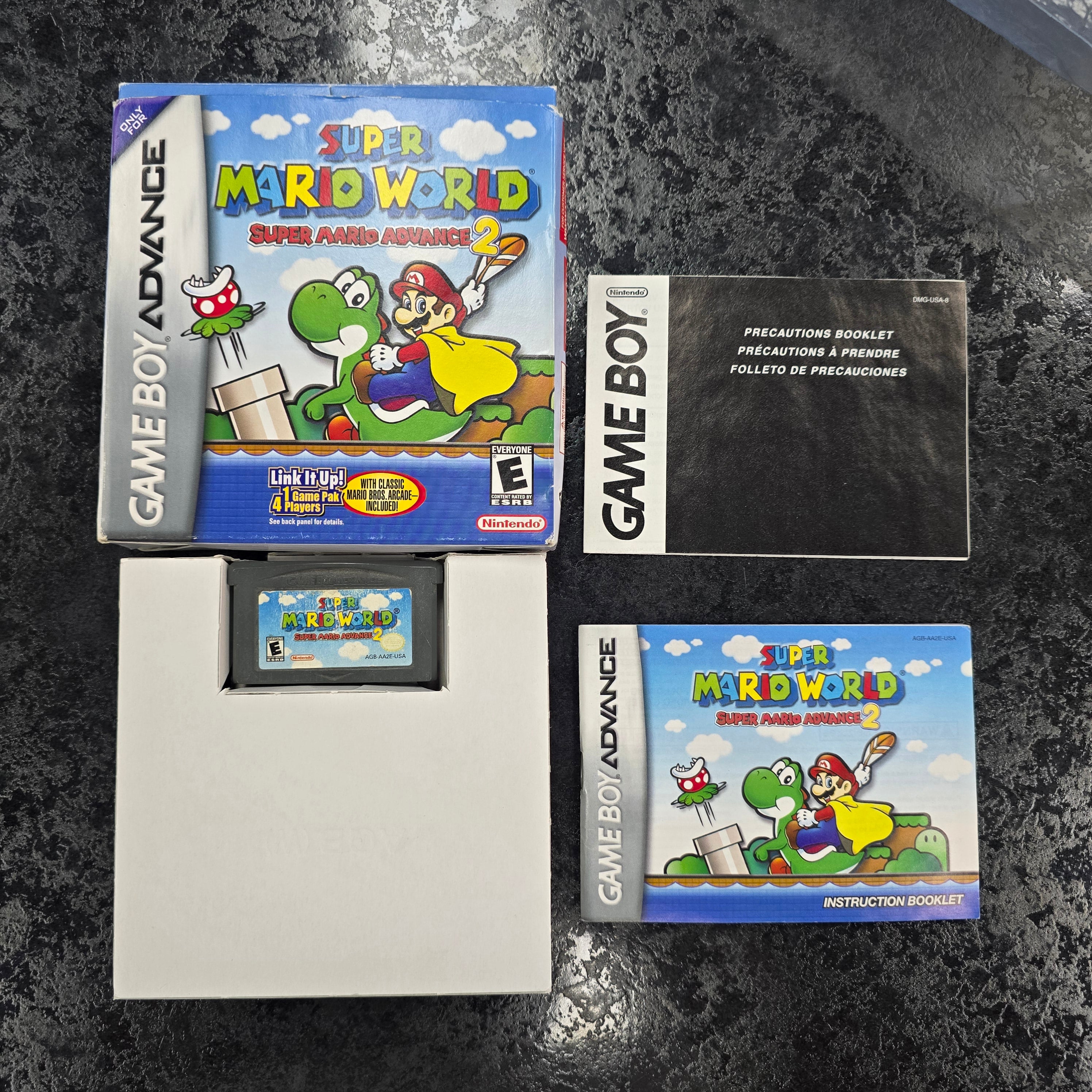 Super Mario World - Super Mario Advance 2 - Nintendo Game Boy Advance