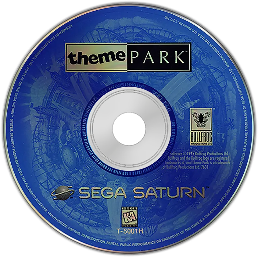 Theme Park - Sega Saturn