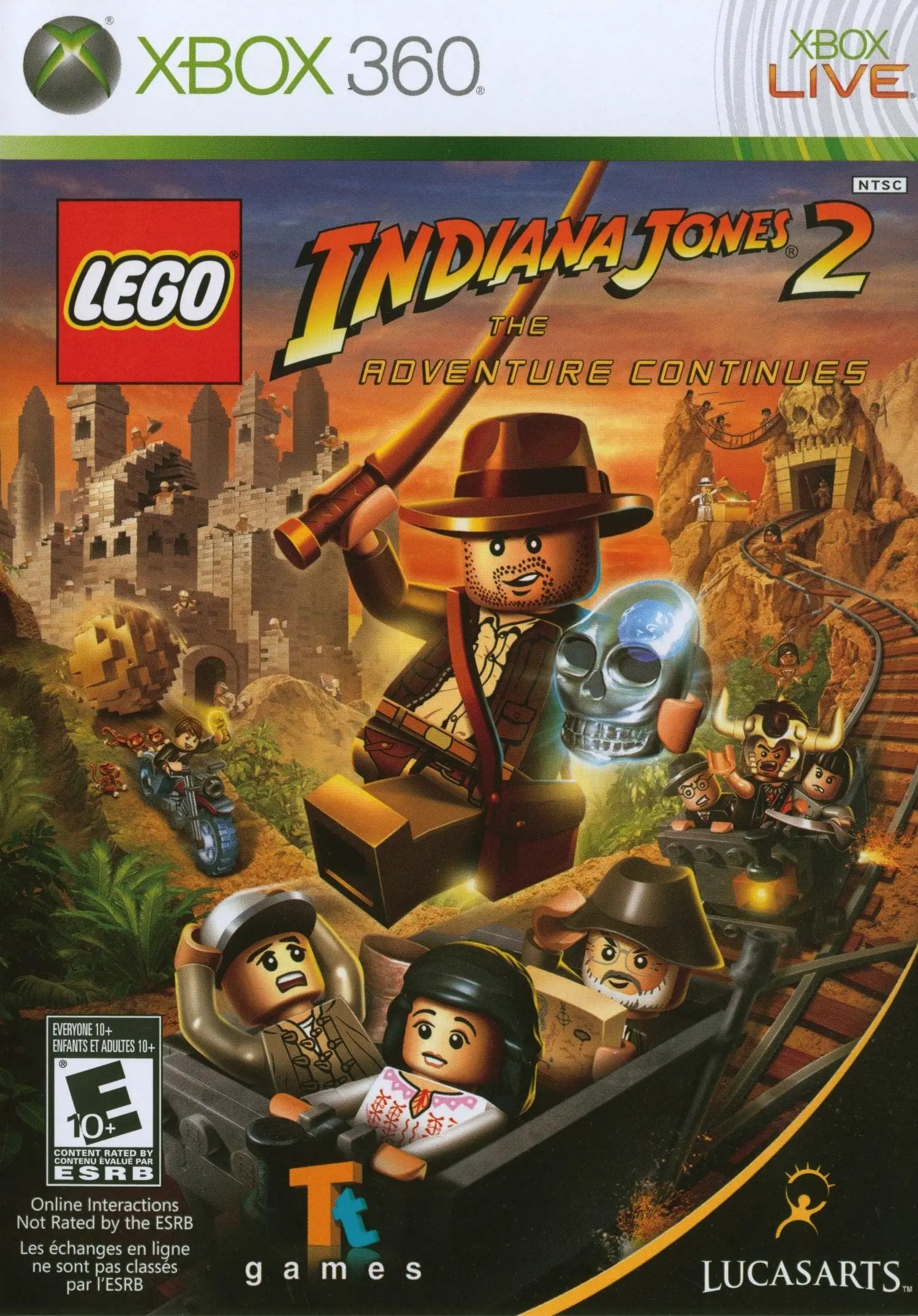 LEGO Indiana Jones 2 The Adventure Continues - Microsoft Xbox 360