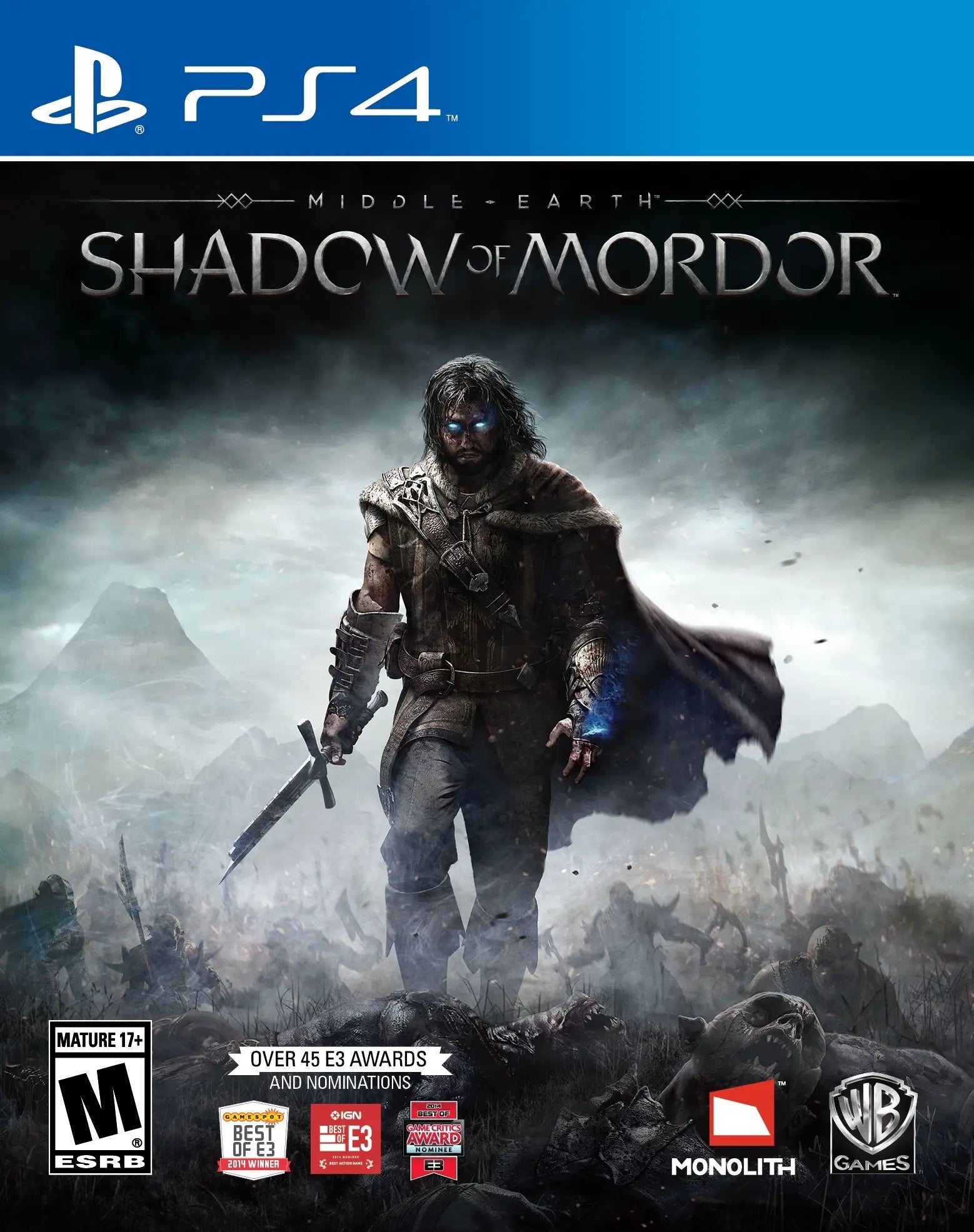 Middle Earth Shadow of Mordor - Sony PlayStation 4 (PS4)