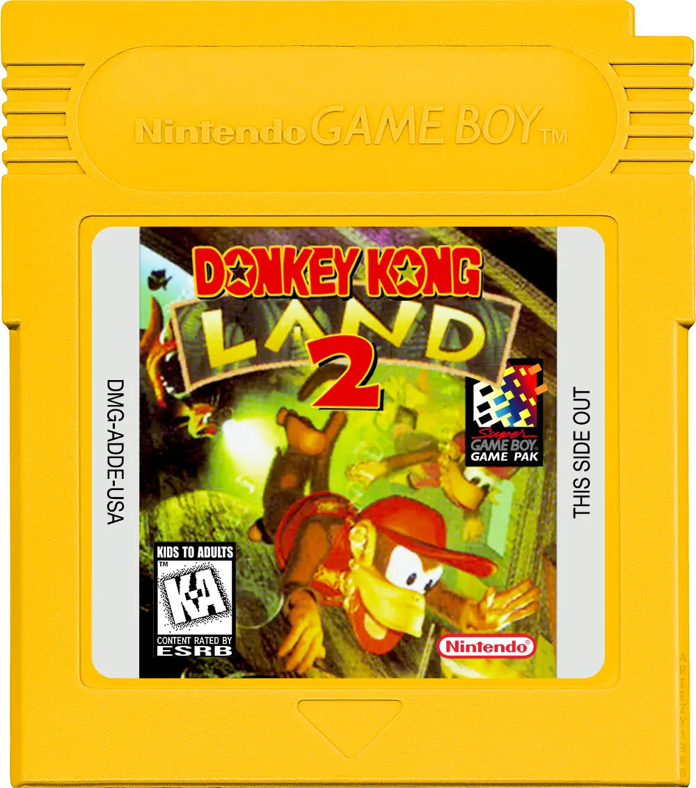 Donkey Kong Land 2 - Nintendo Game Boy