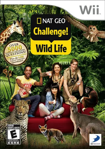 Nat Geo Challenge Wild Life - Nintendo Wii