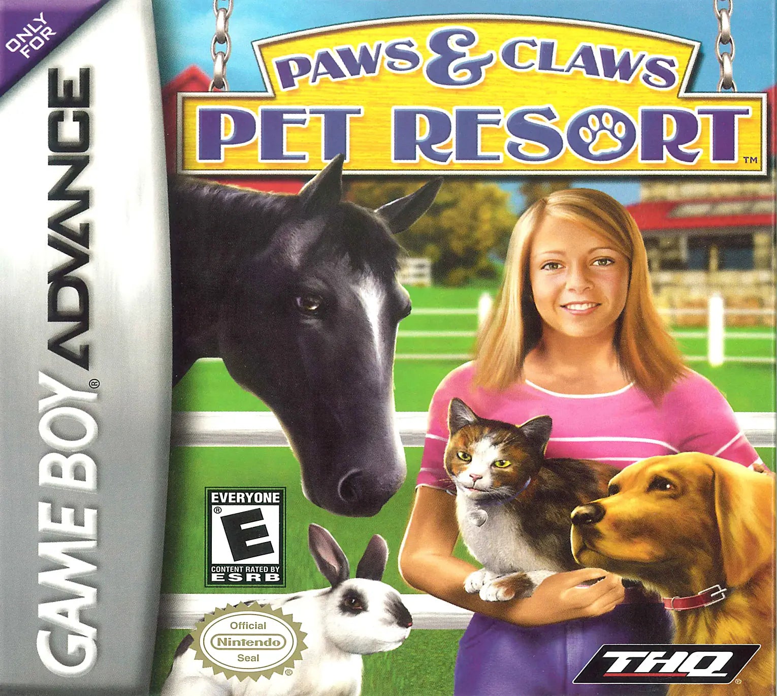 Paws & Claws Pet Resort - Nintendo Game Boy Advance