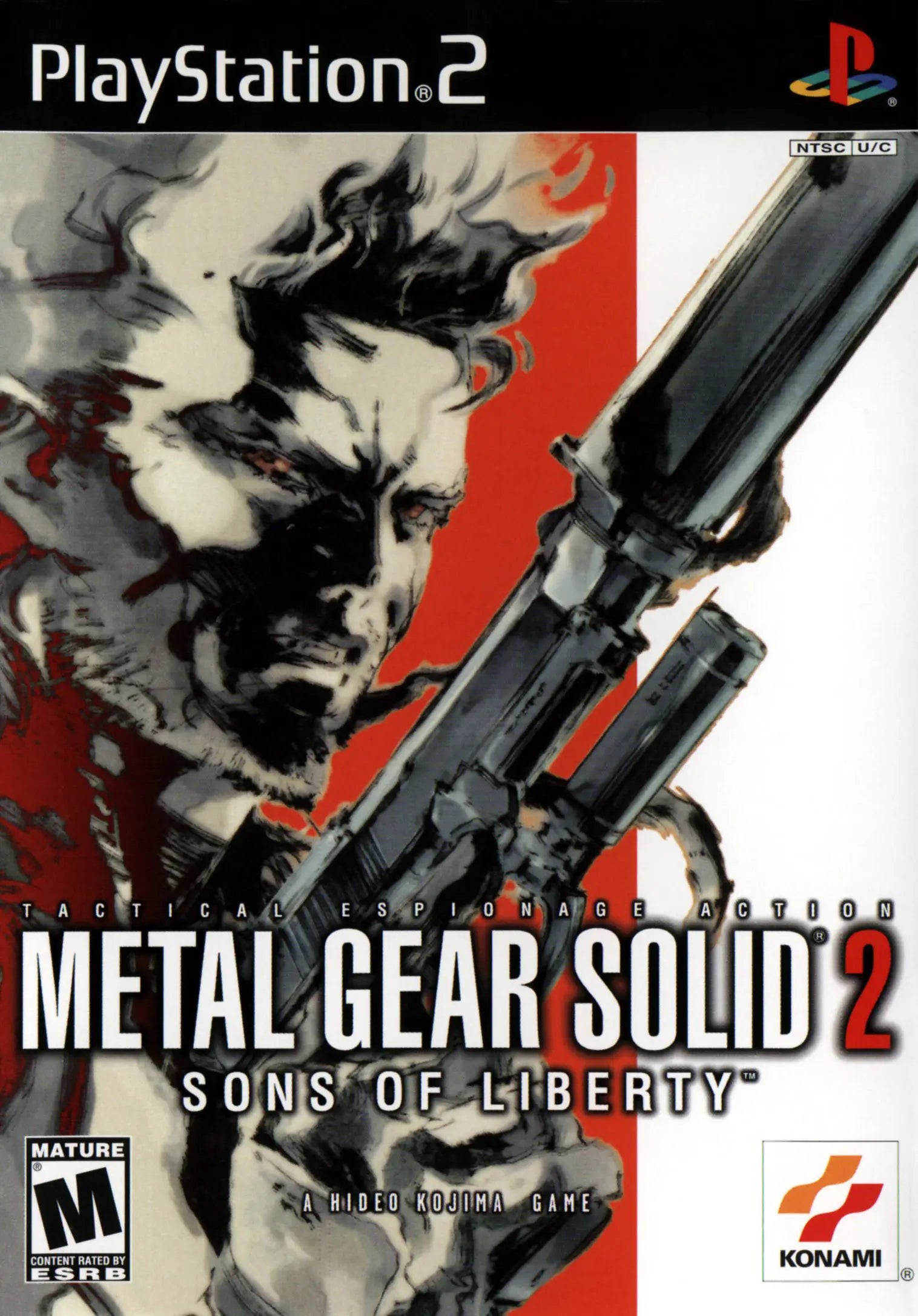 Metal Gear Solid 2 Sons of Liberty - Sony PlayStation 2 (PS2)