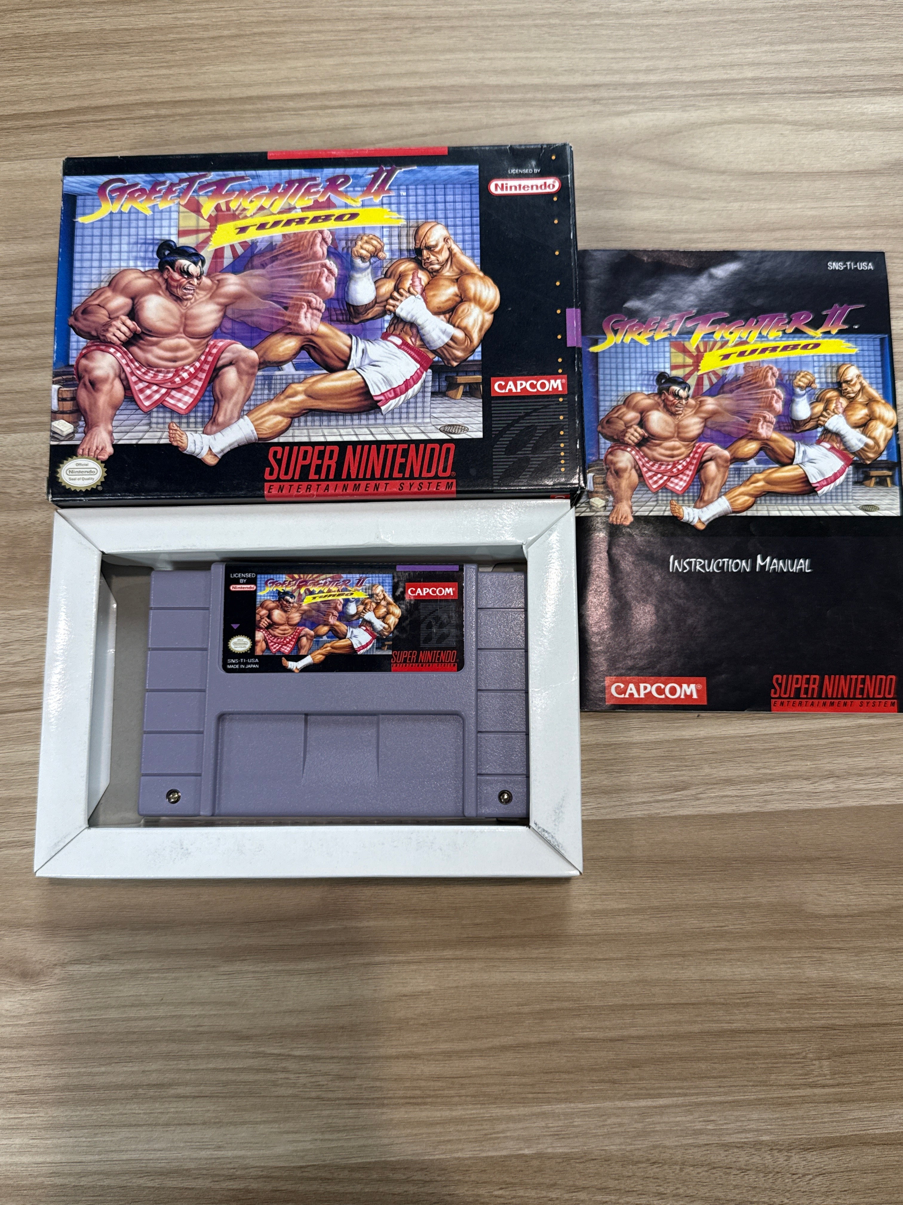 Street Fighter II Turbo - Nintendo SNES