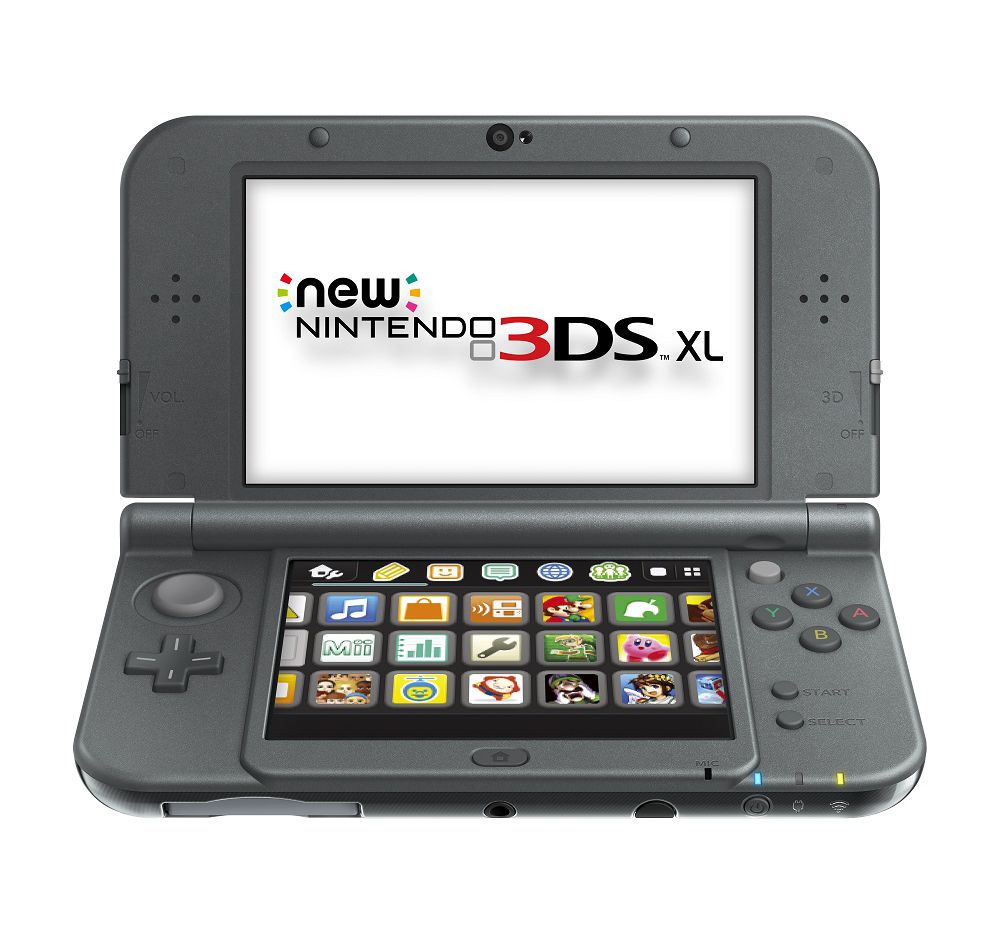 "NEW" Nintendo 3DS XL Grey Handheld System